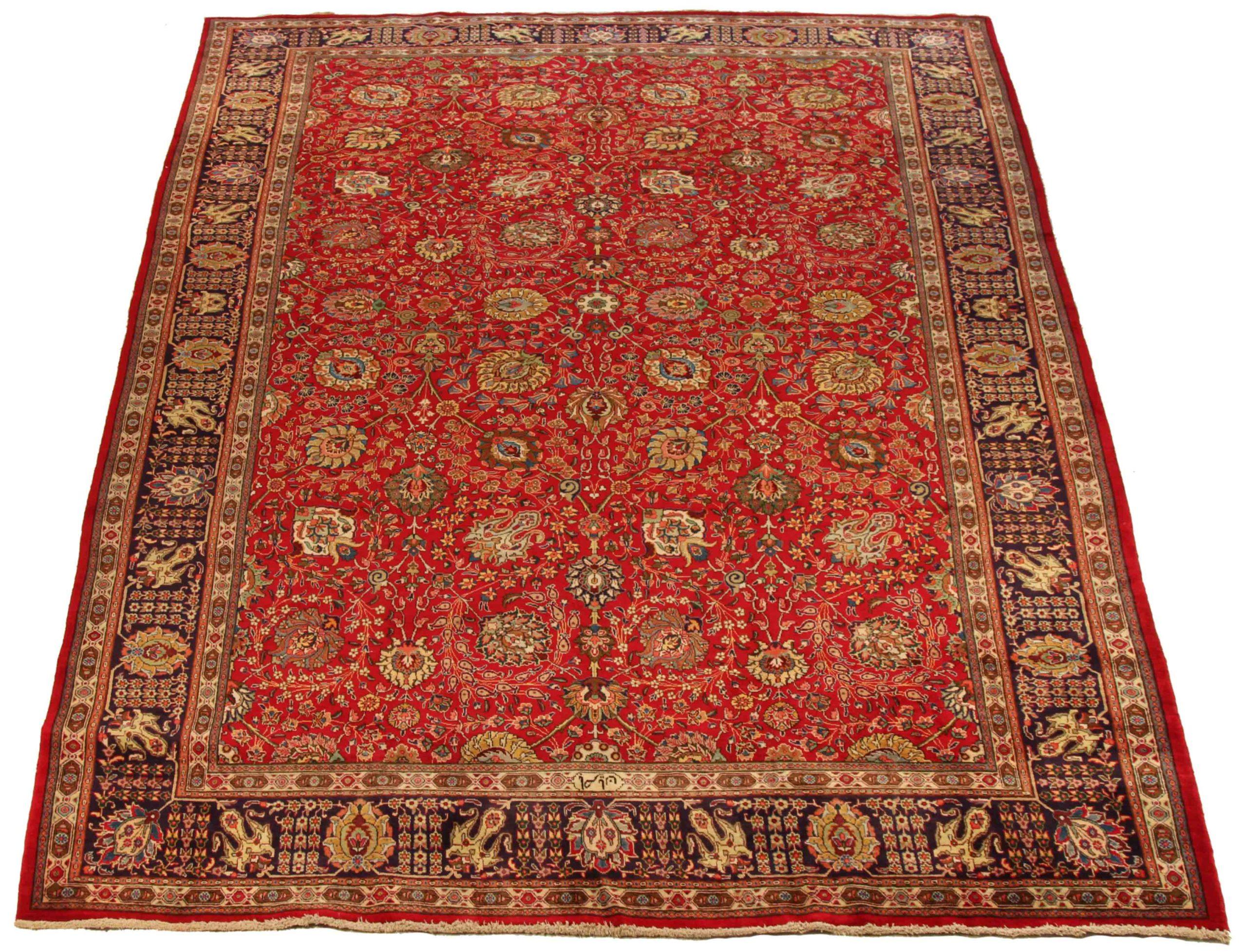 Discover the elegance of Persian Tabriz featuring beautiful craftsmanship in Circa 1880. Designed with meticulous attention to detail, this exclusive design is perfect for enhancing your space.