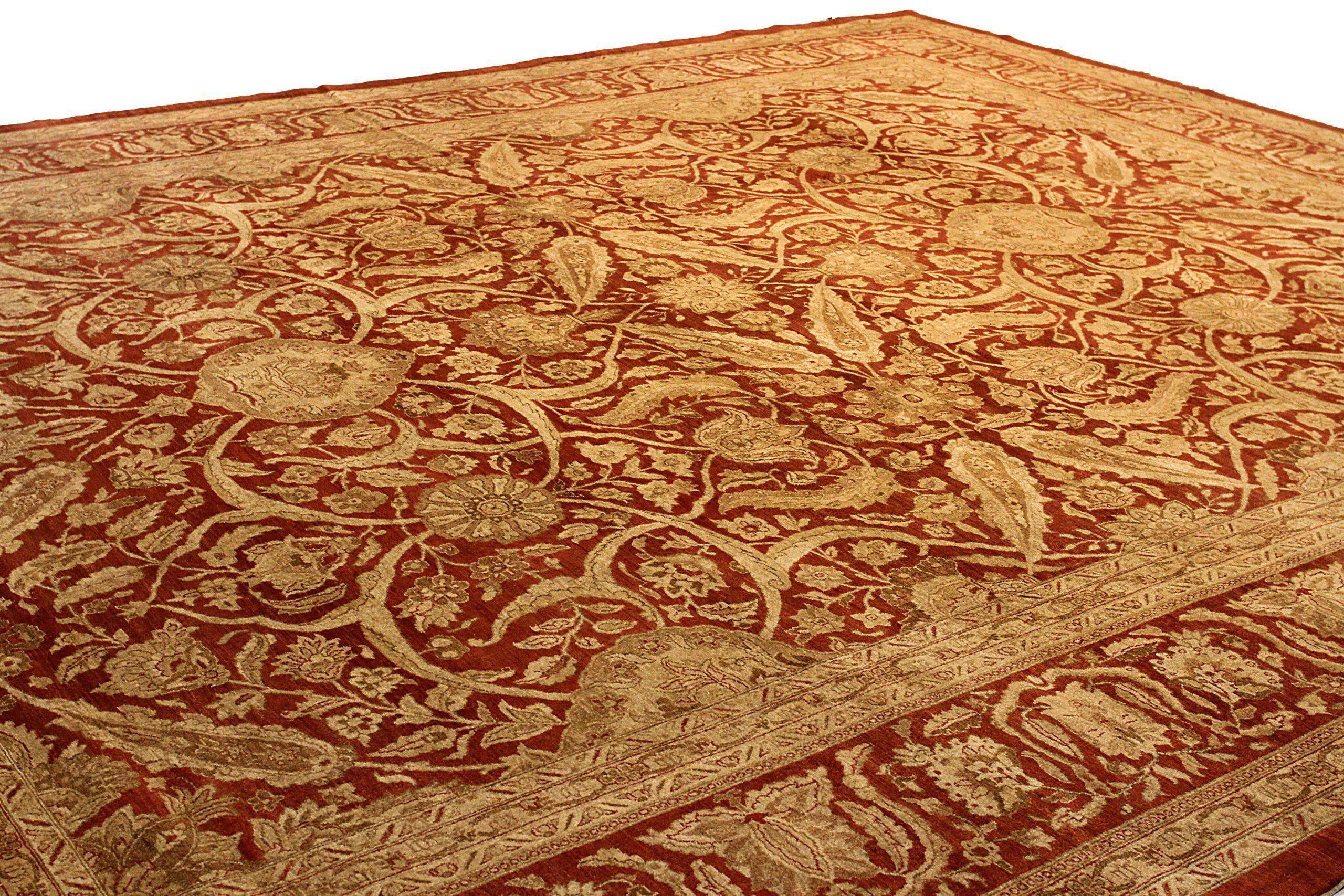 Asiatico Tabriz persiano circa 1990 - 13661 in vendita