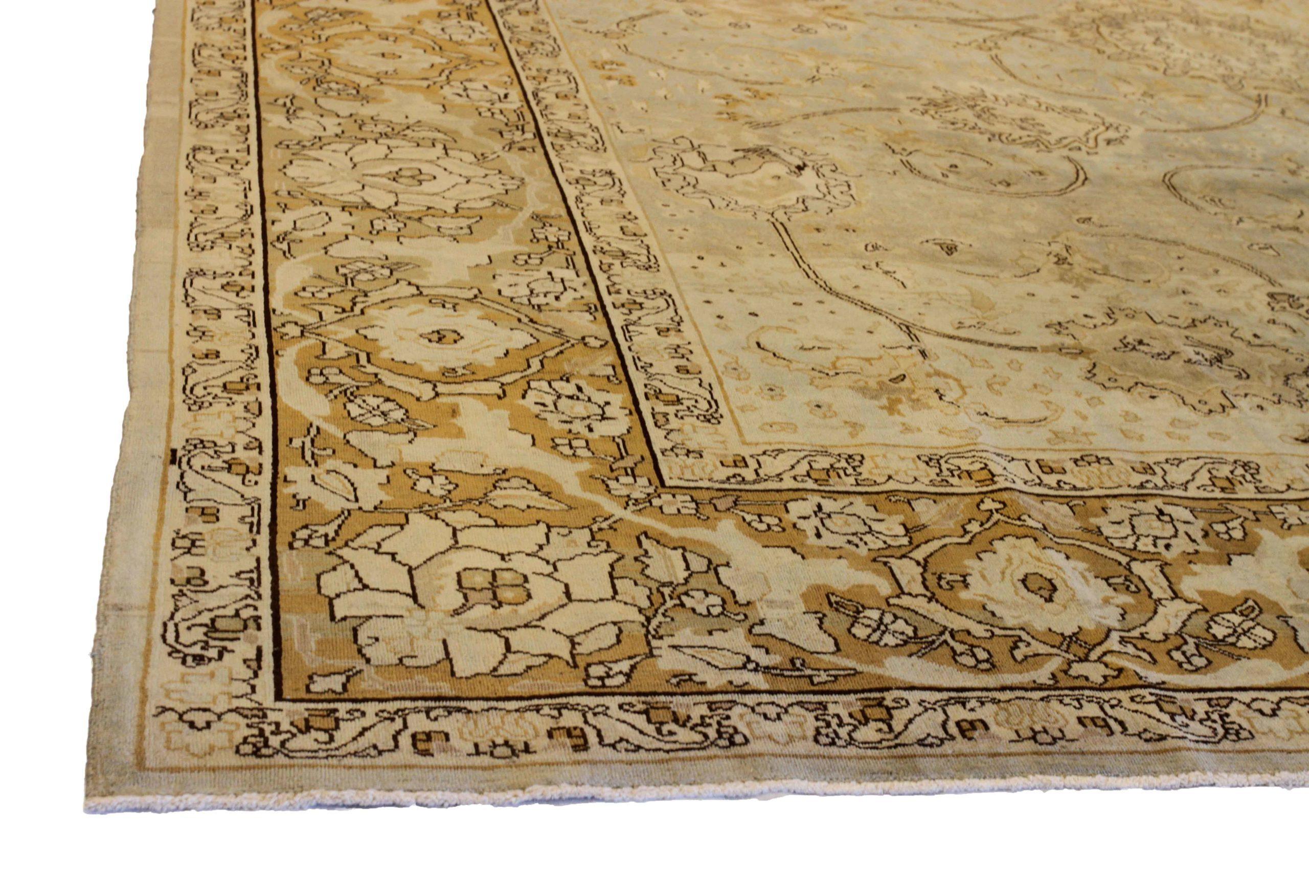 Tabriz persiano, circa 1990 - 13972- In condizioni ottime in vendita a Dallas, TX