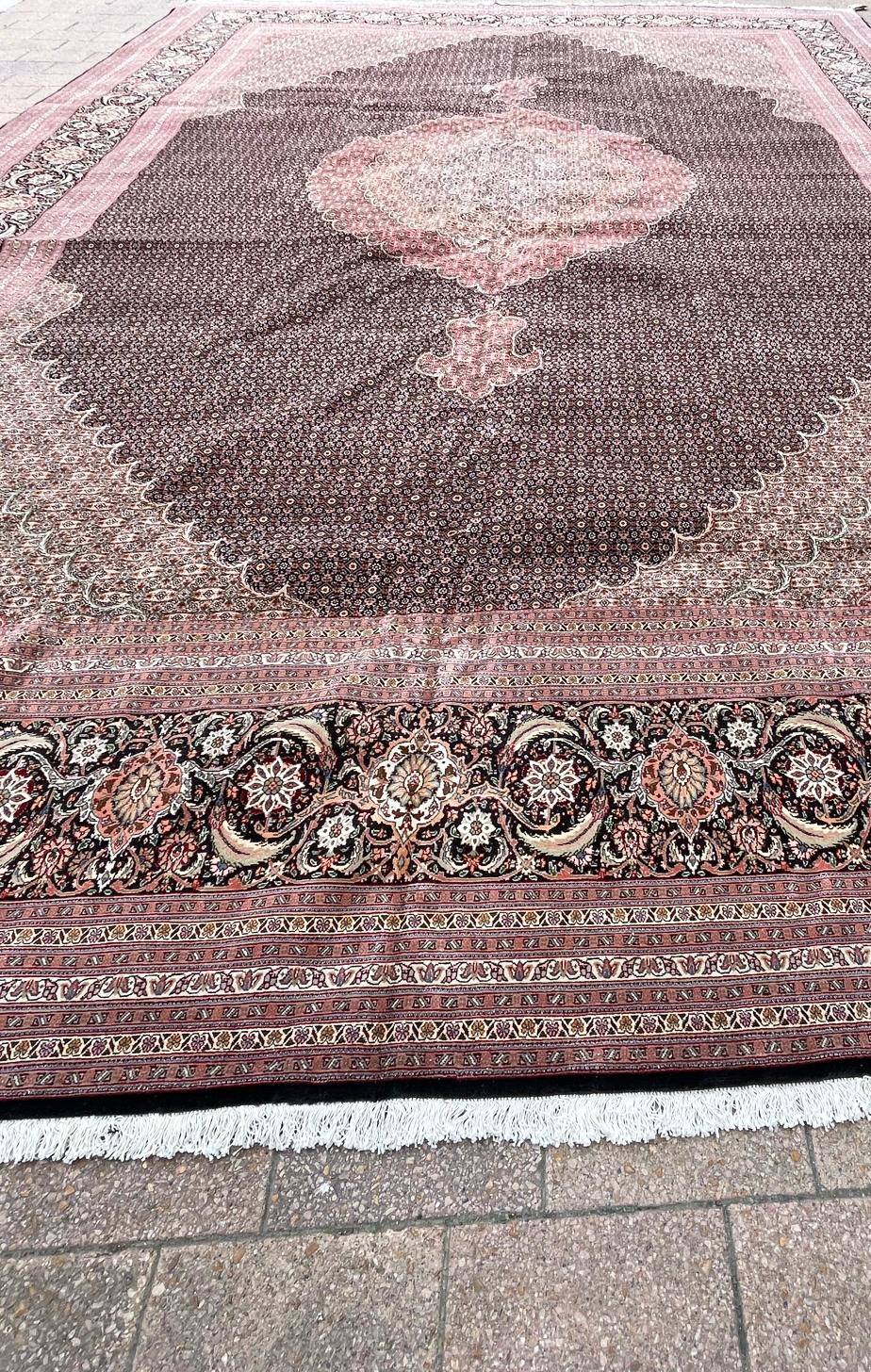 20th Century Persian Tabriz Mahi Carpet For Sale