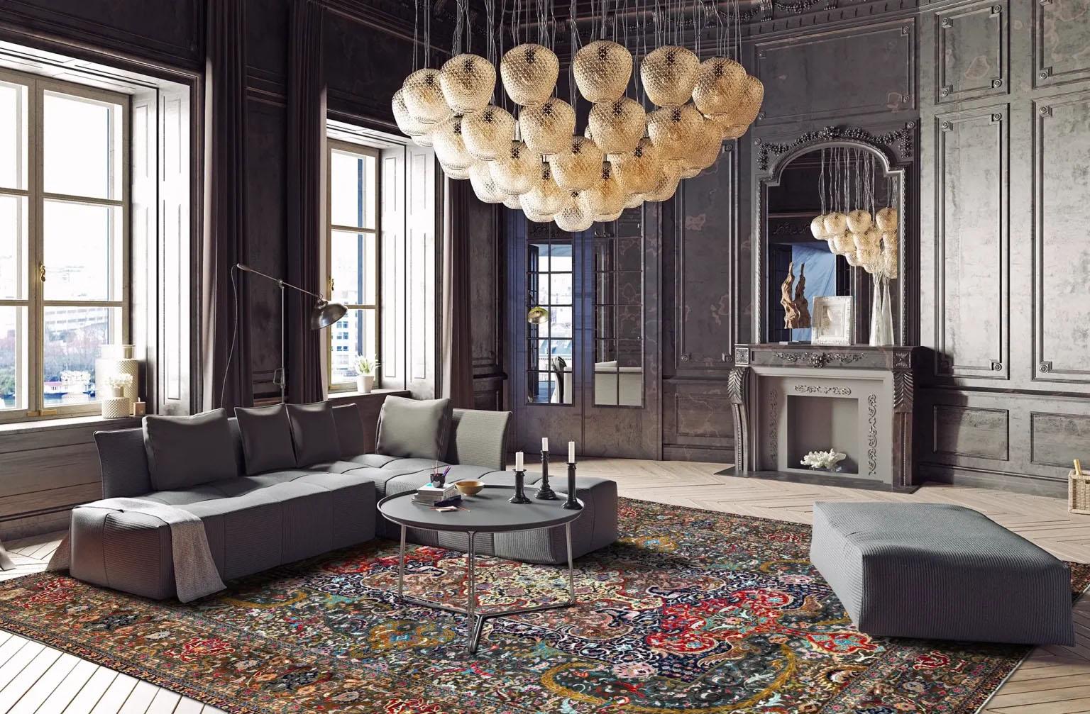 Scopri l'eleganza del Tabriz persiano con i tappeti d'area CIRCA del 1880. Progettato con una meticolosa attenzione ai dettagli, questo design esclusivo è perfetto per valorizzare il tuo spazio.