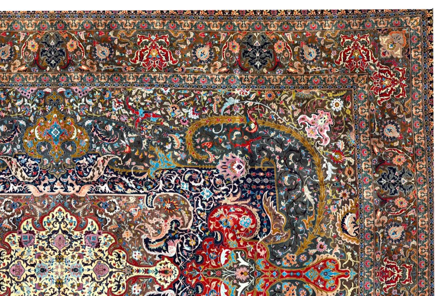 XX secolo Tappeti persiani Tabriz Circa 1880 - 67125 in vendita