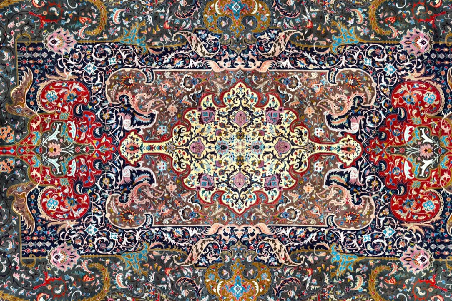 Lana Tappeti persiani Tabriz Circa 1880 - 67125 in vendita