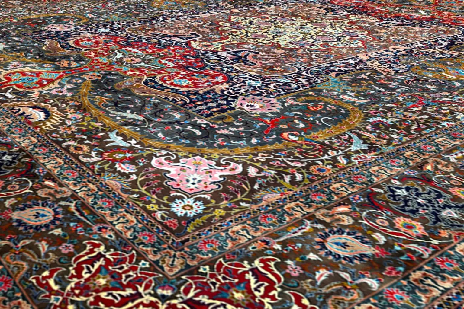 Tappeti persiani Tabriz Circa 1880 - 67125 in vendita 1