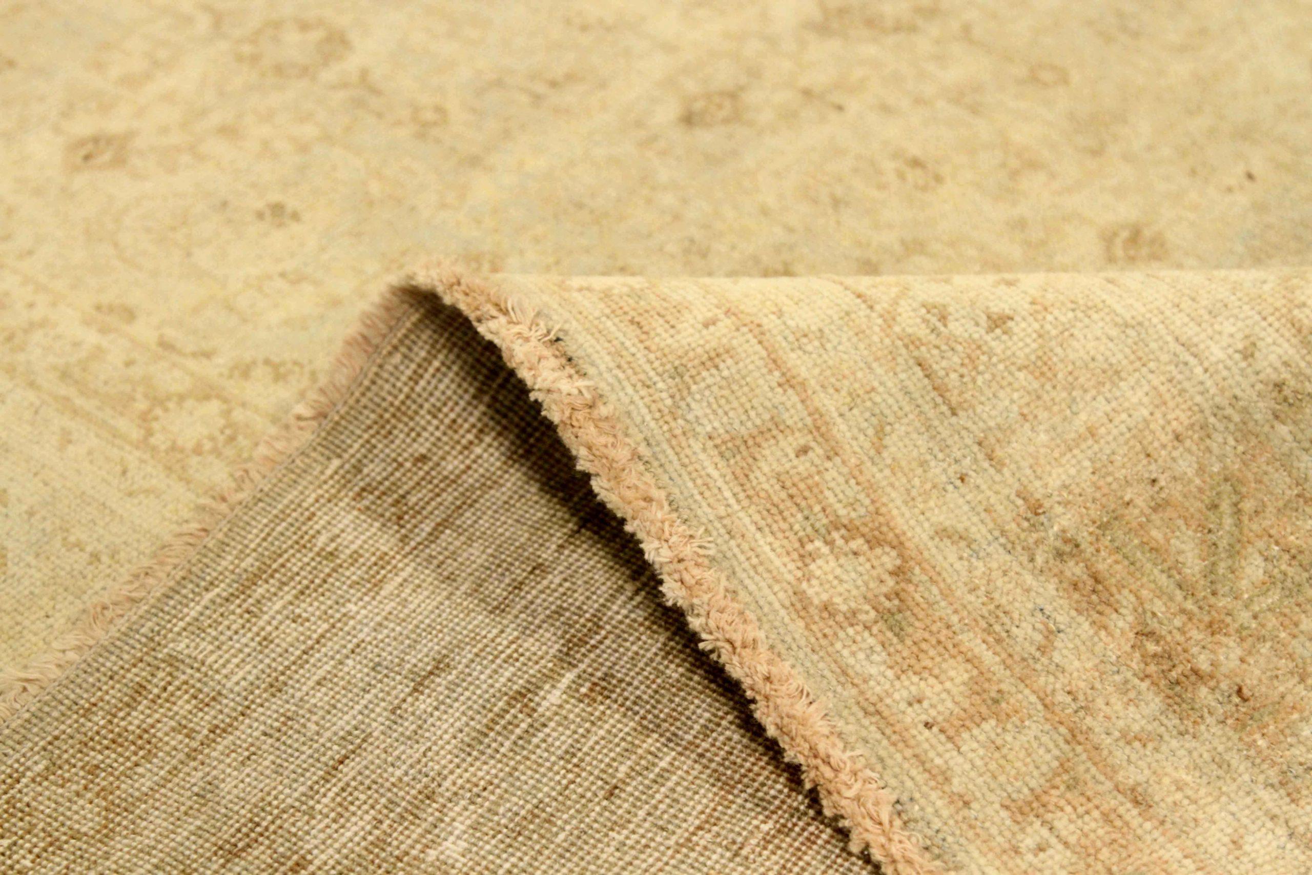 Tappeto Persiano Tabriz Over Size - Lana Marrone Avorio Design - 75873 In condizioni ottime in vendita a Dallas, TX