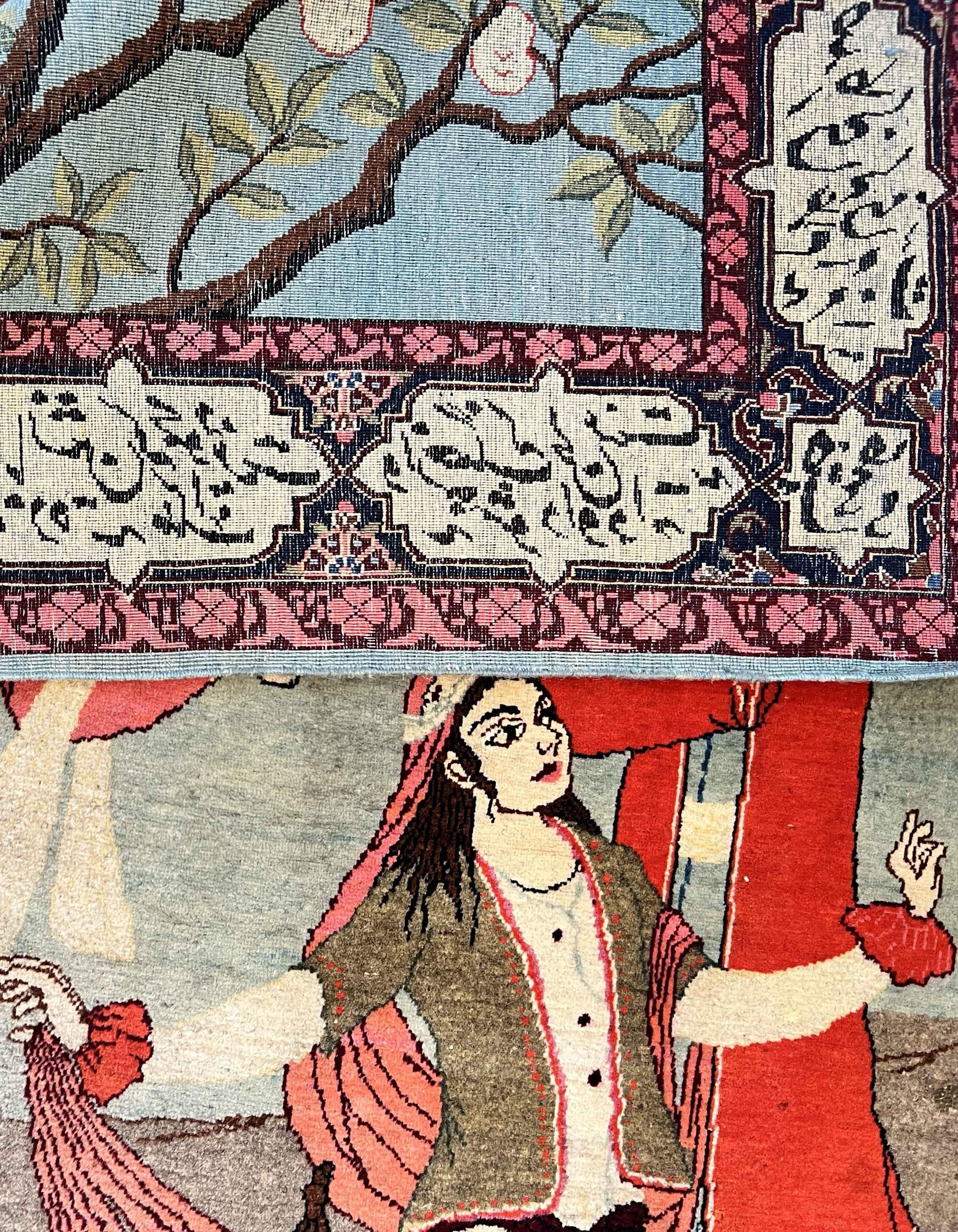 Tribale Tappeto persiano Tabriz - 1930 circa - Omar Khayyam - Dimensioni: 2,04x1,73 - N° 1161 in vendita