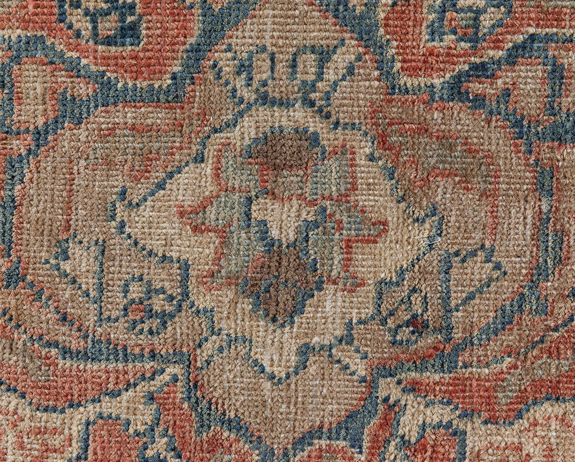 Persischer Täbris-Teppich Doris Leslie Blau (Tabriz) im Angebot