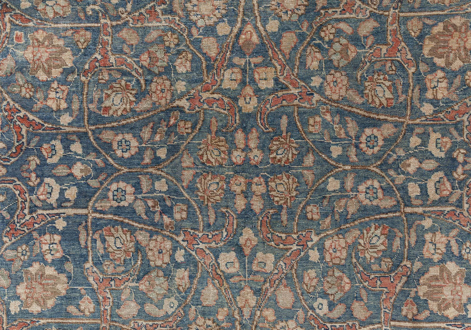 Persischer Täbris-Teppich Doris Leslie Blau (20. Jahrhundert) im Angebot