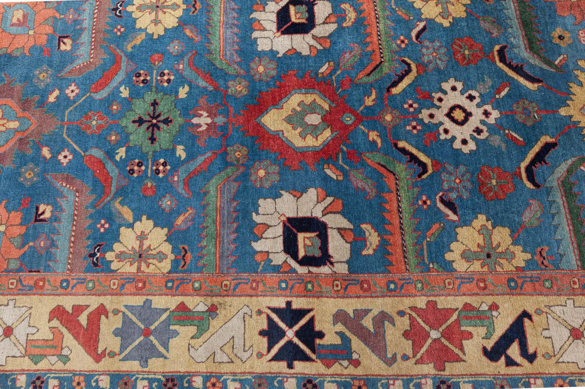 20th Century Persian Tabriz Rug With a Cintamani insignia in one corner For Sale