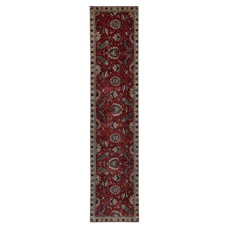 Alfombra Persa Tabriz - Lana Diseño Rojo - 91579 en venta