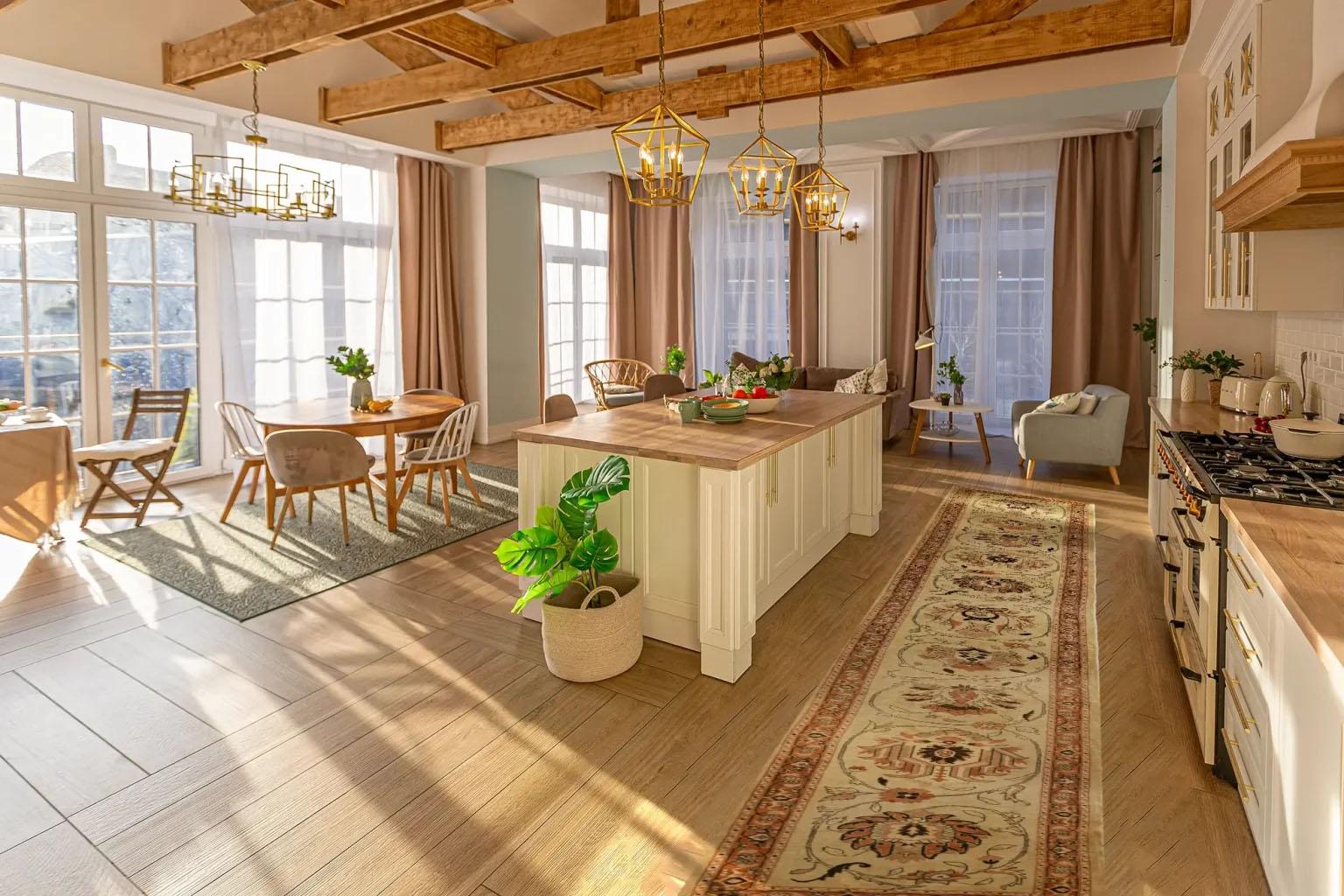 A Journey in Time: The Elegance of a Persian Tabriz Runner
Embark on a journey through history and craftsmanship with this exceptional Persian Tabriz runner rug, a genuine antique piece hailing from circa 1910. A masterpiece of traditional weaving,