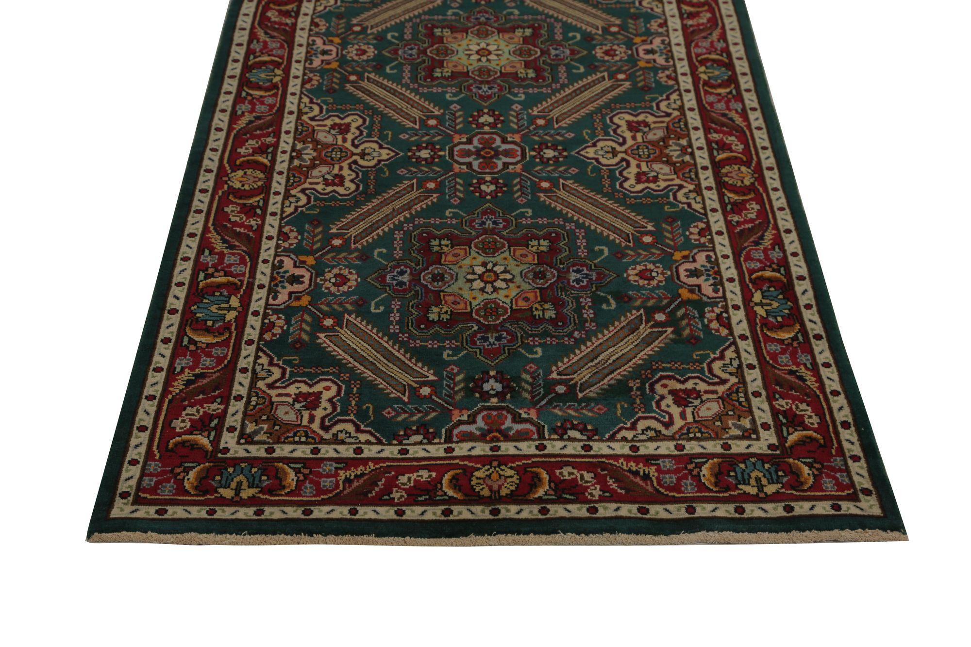 Iracheno Tappeto Persiano Tabriz Runner - Lana Design/One - 96981 in vendita