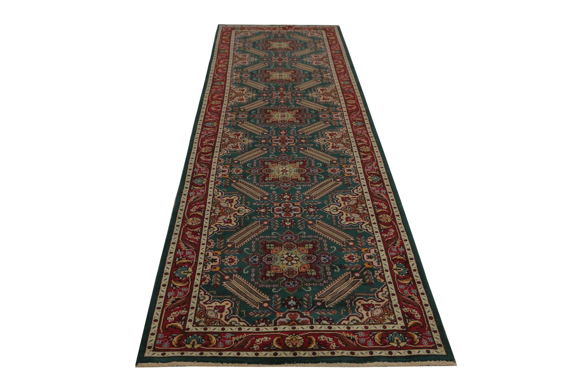 Tappeto Persiano Tabriz Runner - Lana Design/One - 96981 In condizioni ottime in vendita a Dallas, TX