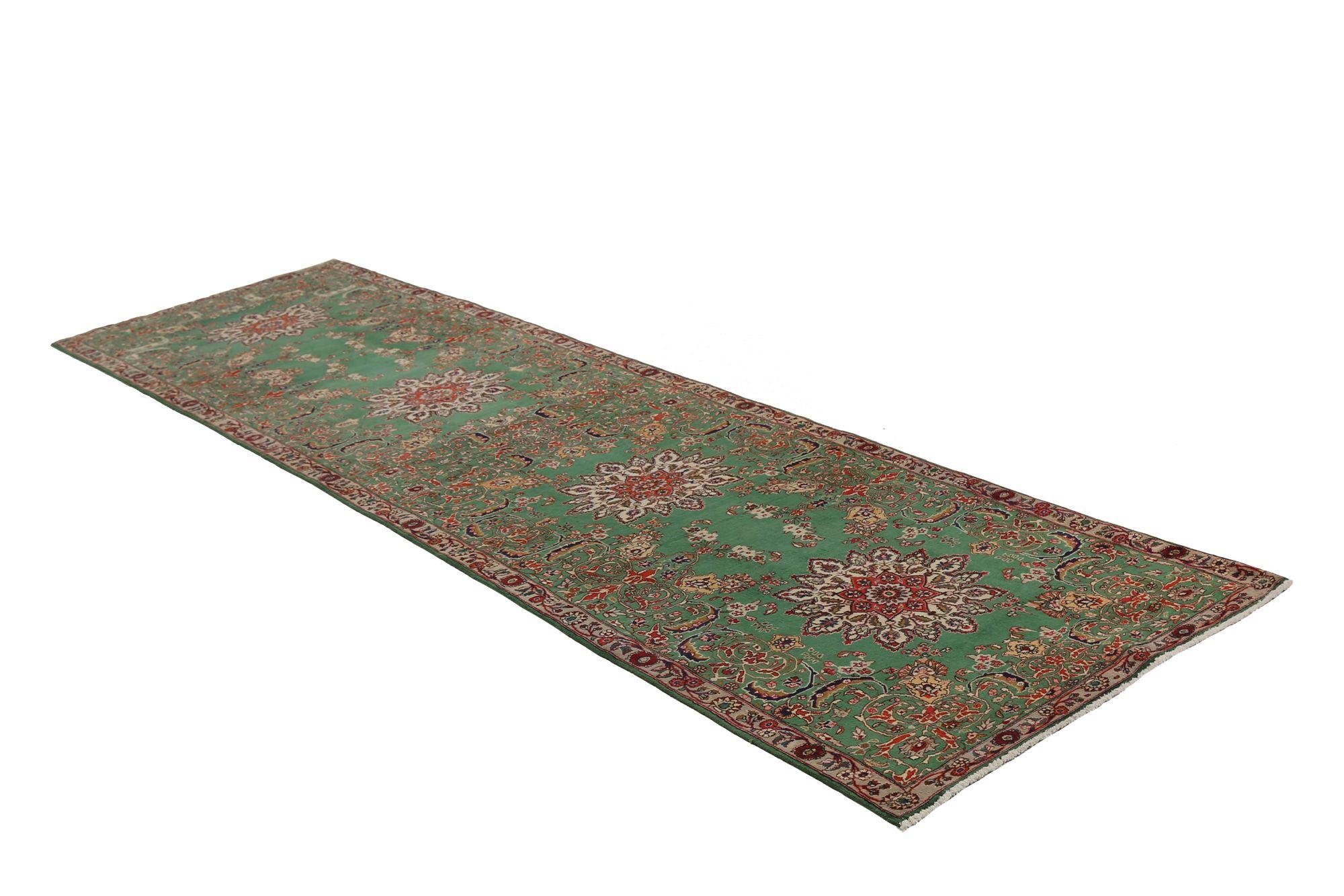Tappeto Persiano Tabriz Runner - Greene & Greene Design - 96955 In condizioni ottime in vendita a Dallas, TX