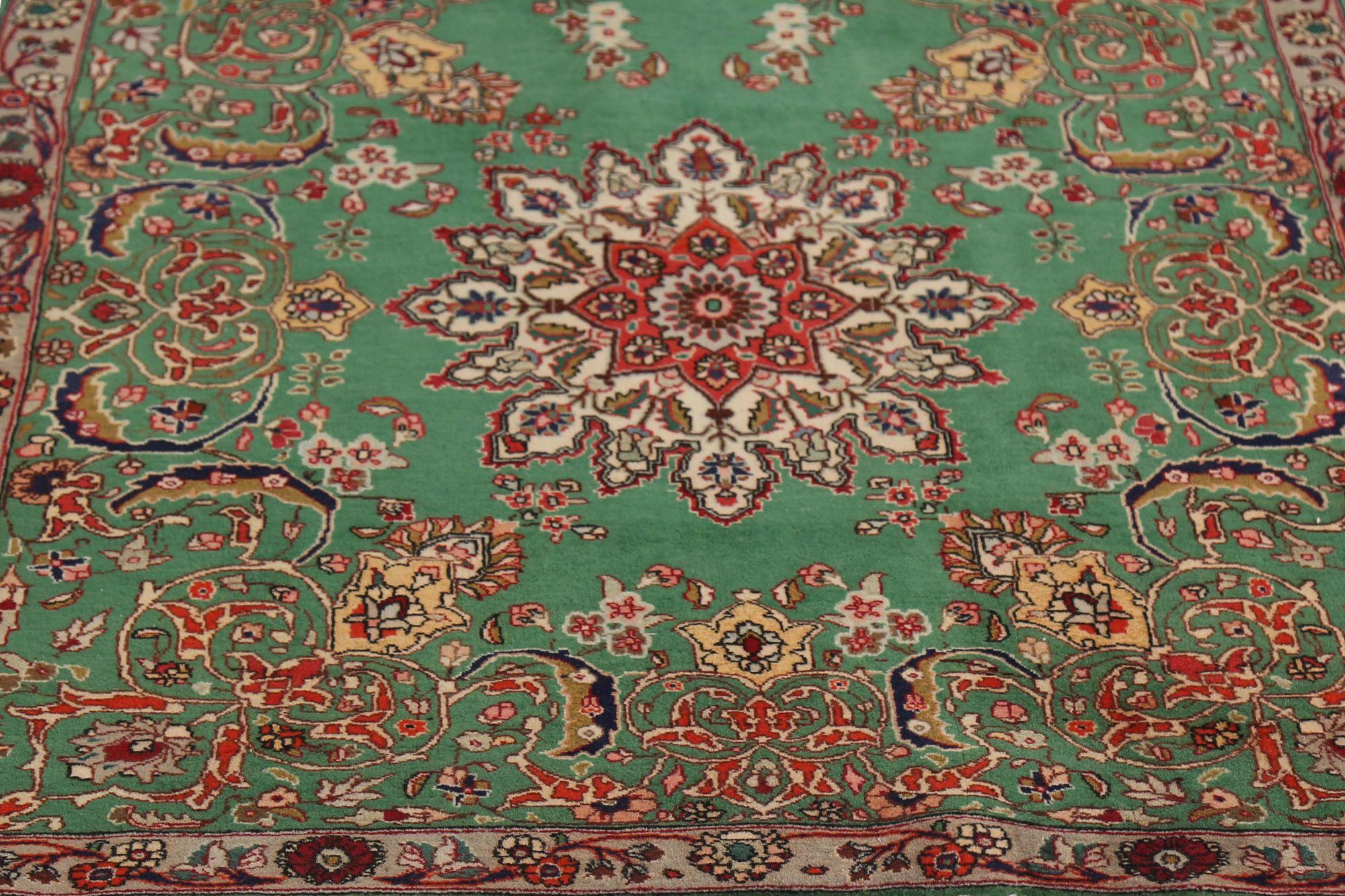 XX secolo Tappeto Persiano Tabriz Runner - Greene & Greene Design - 96955 in vendita