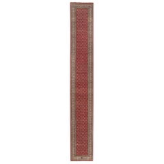 Tappeto persiano Tabriz Runner - Disegno rosso lana - 97403