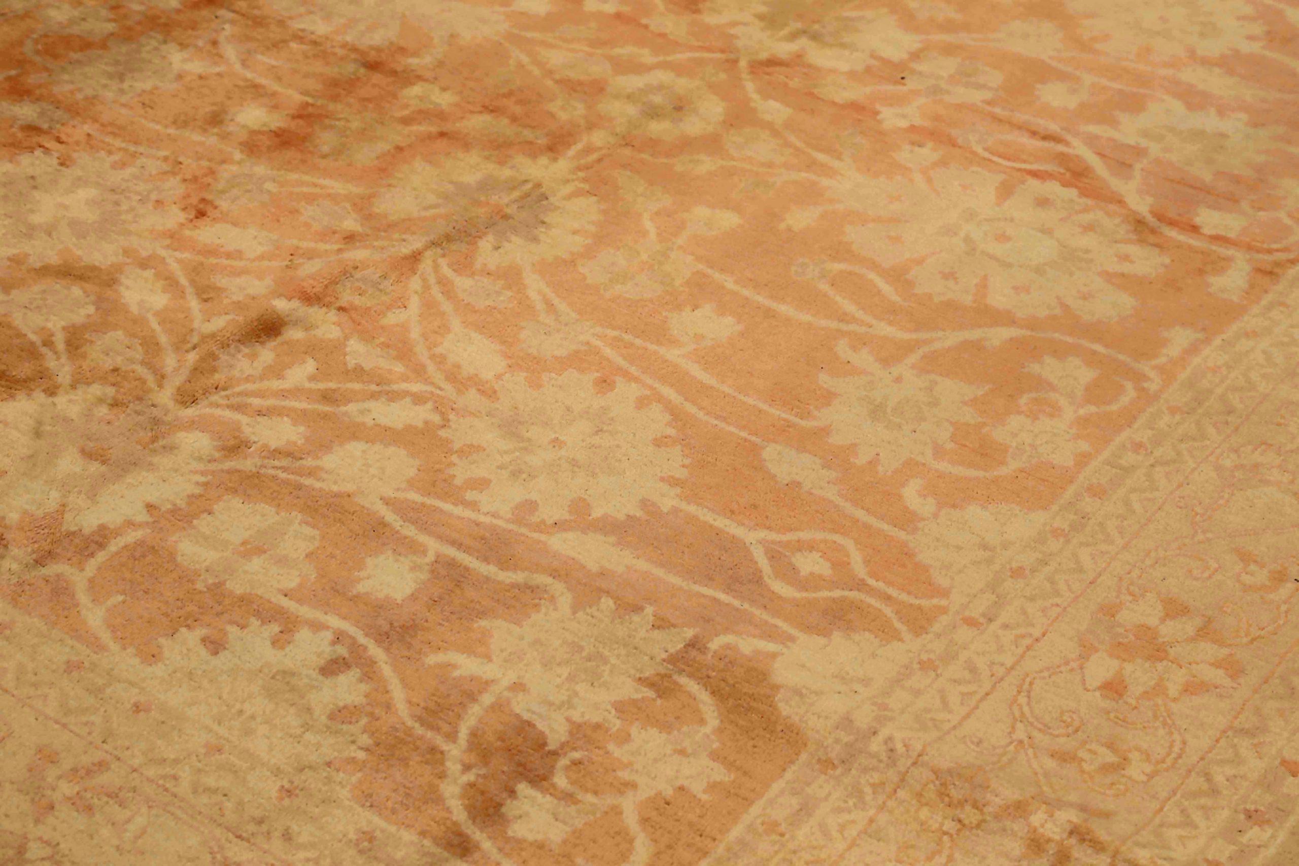 Asiatico Tappeto Persiano Tabriz Piccolo - Lana Avorio Rosa 71932 in vendita