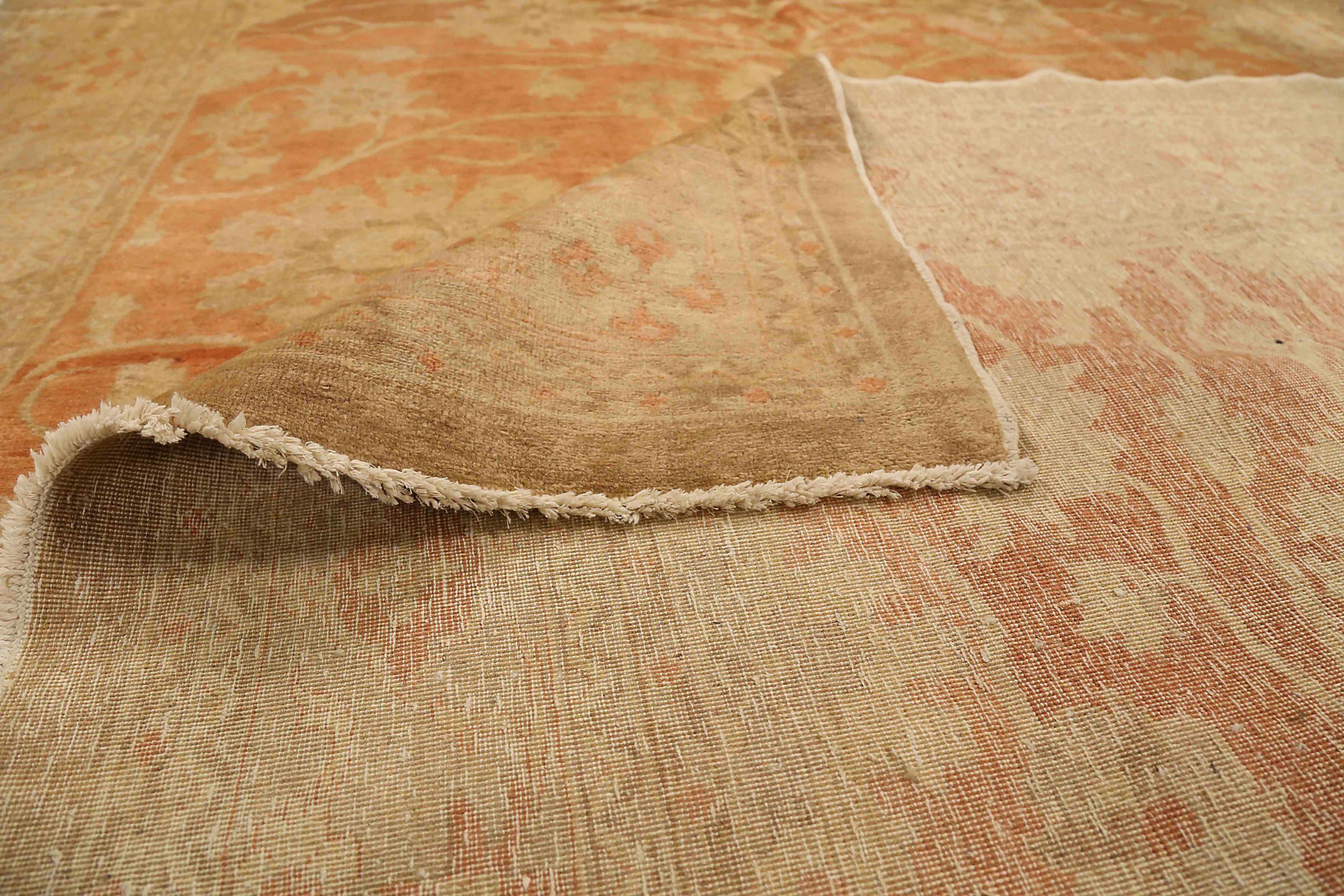 Tappeto Persiano Tabriz Piccolo - Lana Avorio Rosa 71932 In condizioni ottime in vendita a Dallas, TX