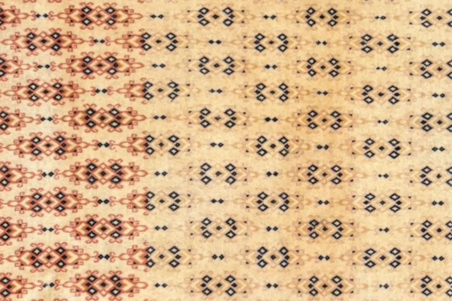 20ième siècle Tapis persan Tabriz Small - Laine Noir Ivoire Rouge Design - 75664 en vente
