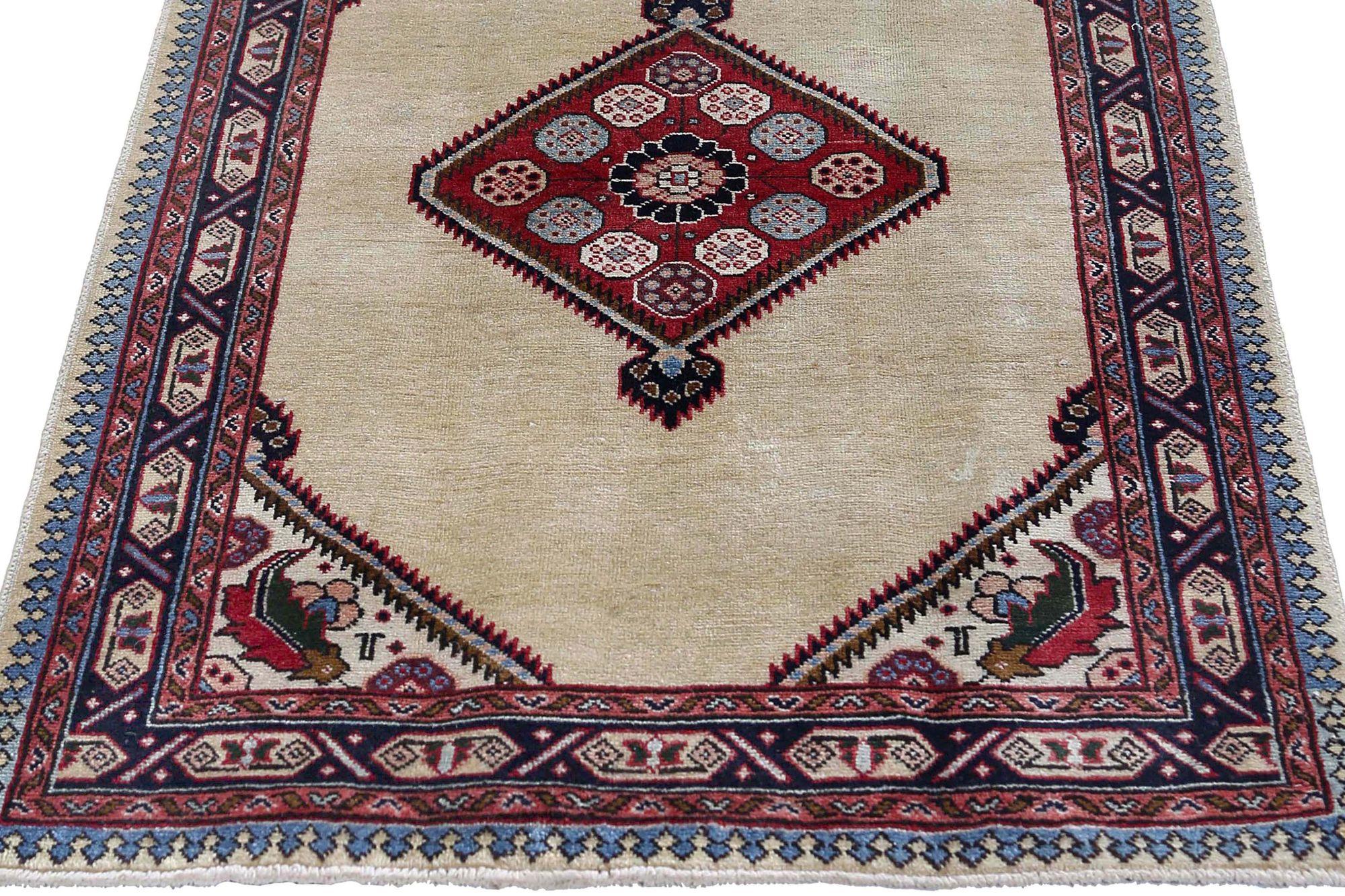 Tappeto persiano Tabriz Small - Disegno in lana e avorio - 96655 In condizioni ottime in vendita a Dallas, TX