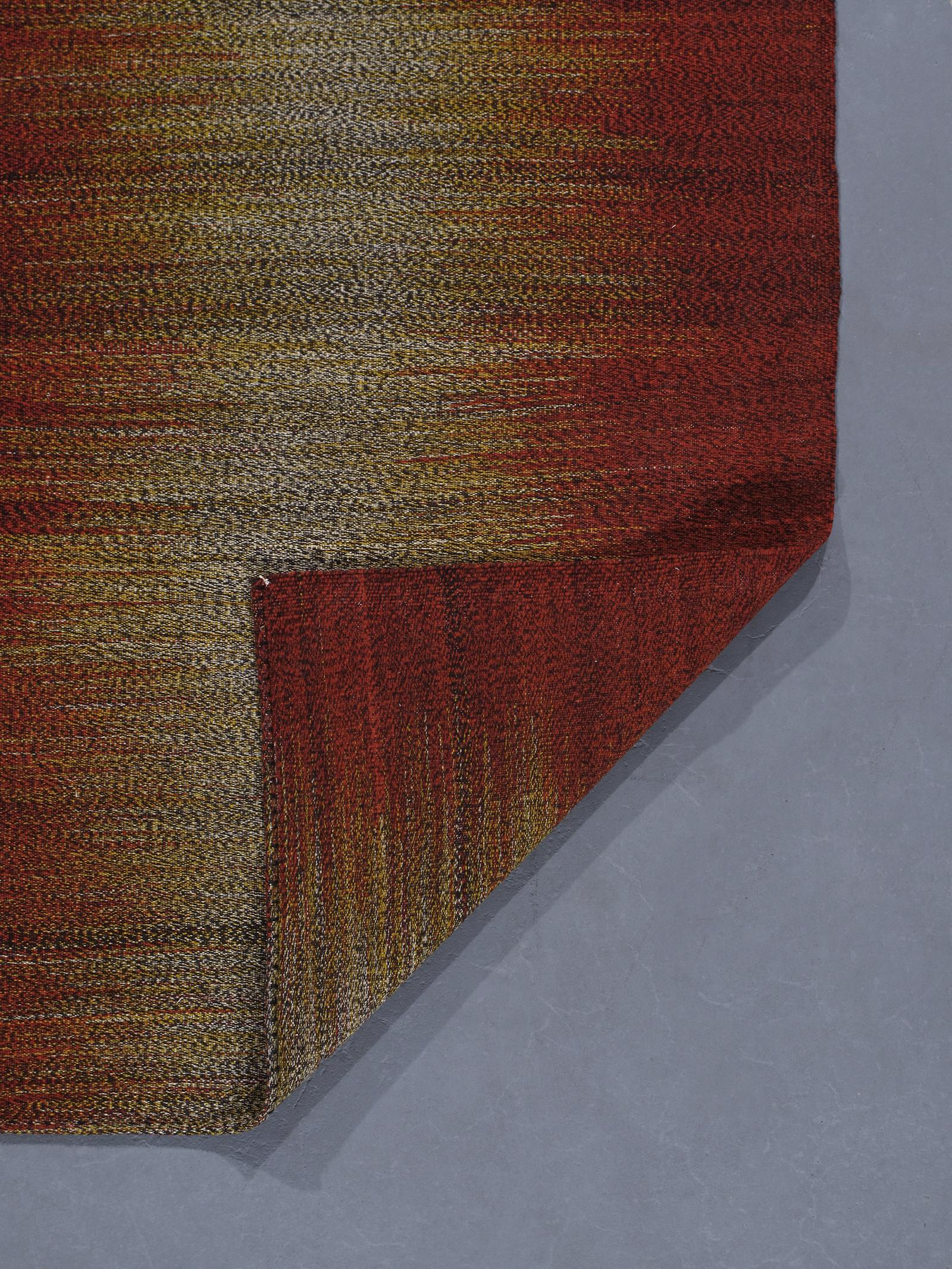 Wool Persian Tribal Mazandaran Flat-Weave Rug For Sale