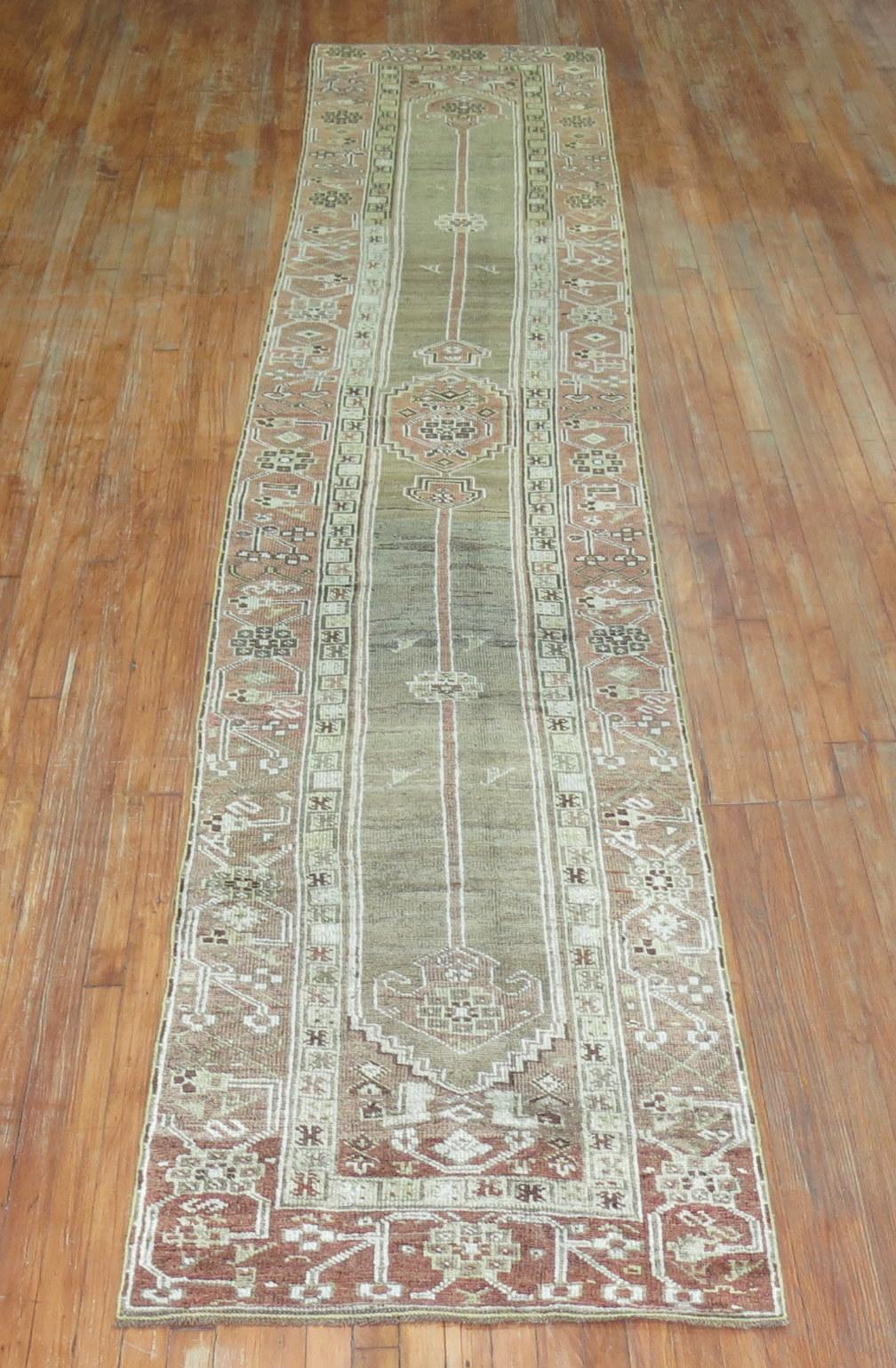Hand-Knotted Persian Tribal Runner