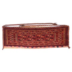 Tappeto Persiano Turkeman Piccolo - Lana Rosso 10601