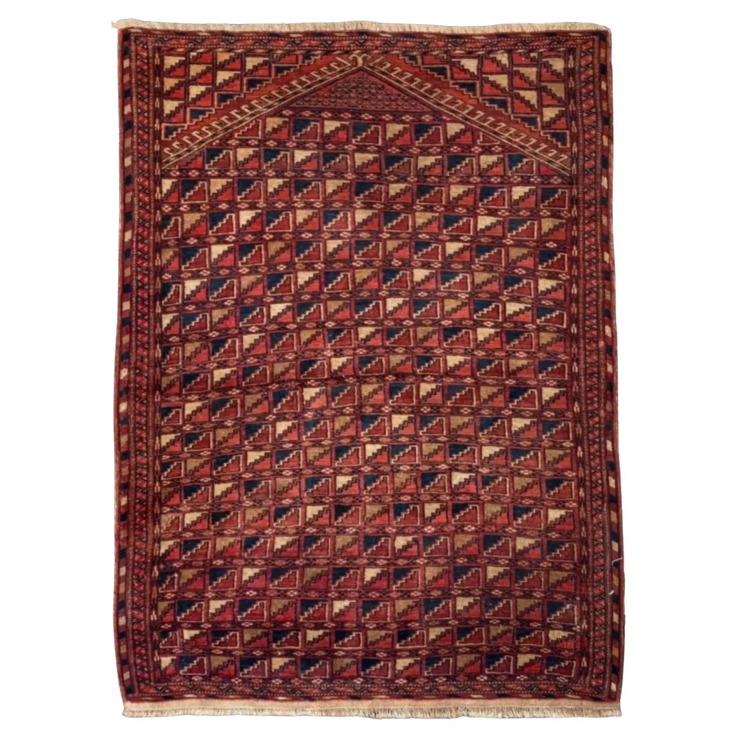 Persisch-turkmenischer kleiner Teppich - 73243 im Angebot