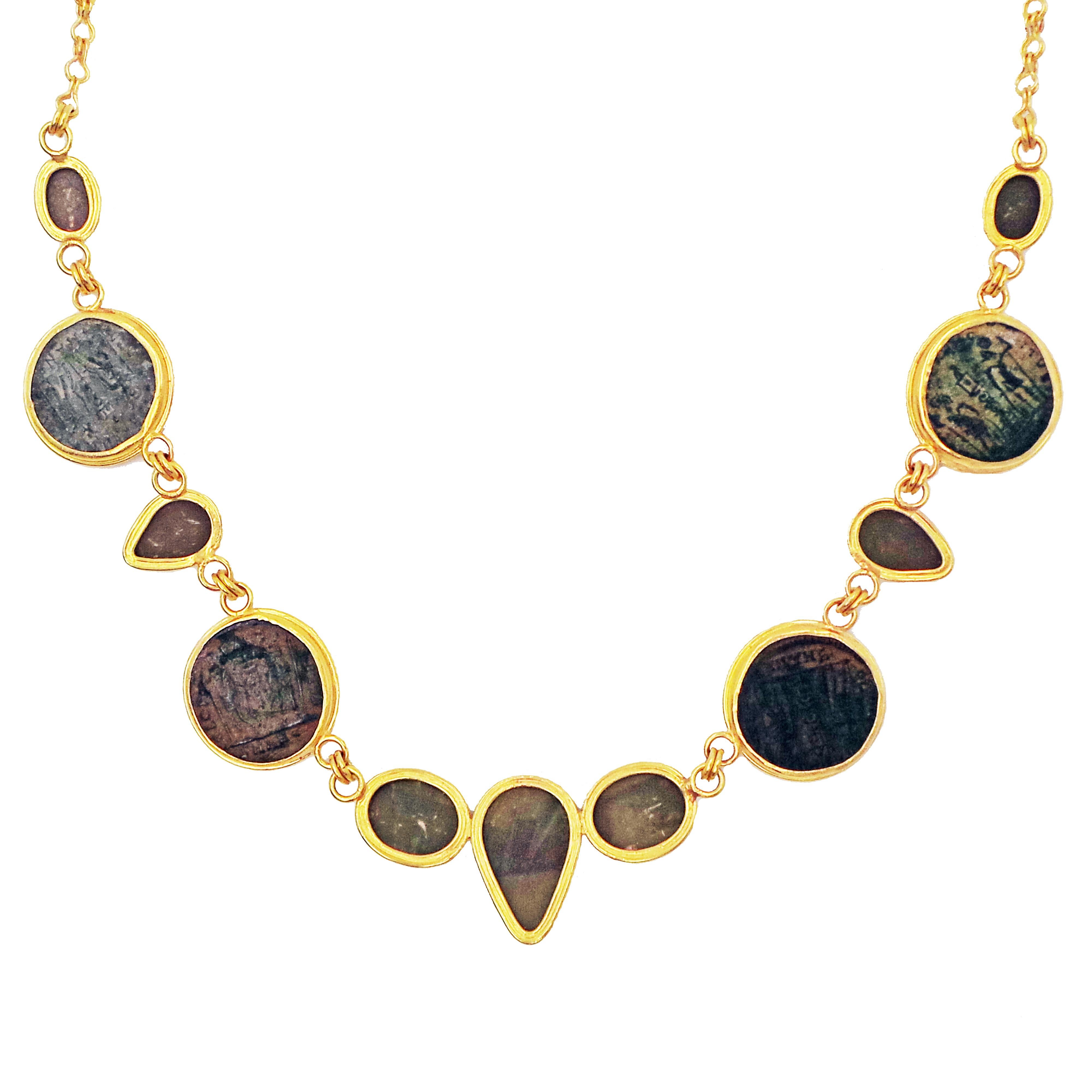 persian coin necklace