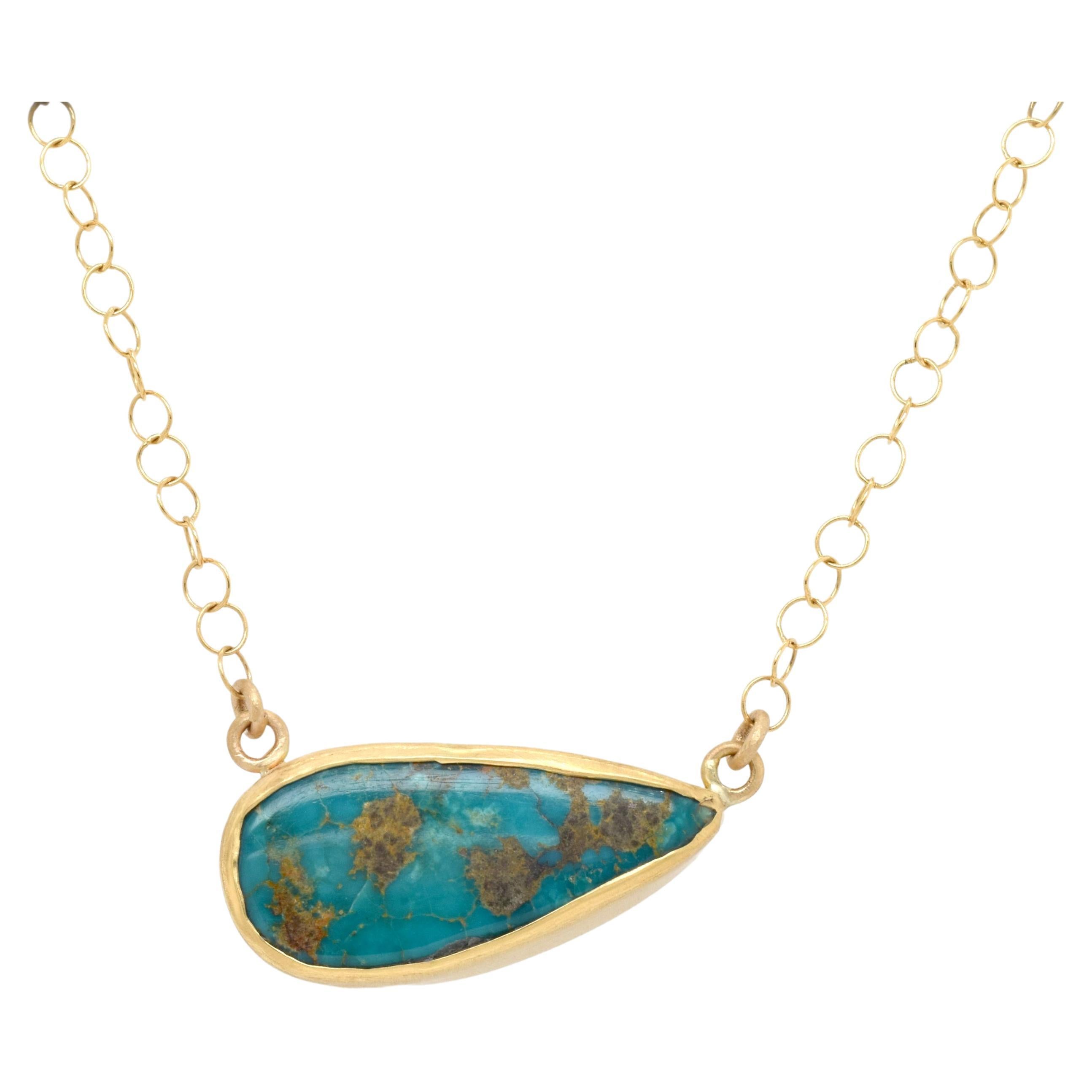 Modernist Persian Turquoise And Gold Necklace At 1stDibs Persian Gold 