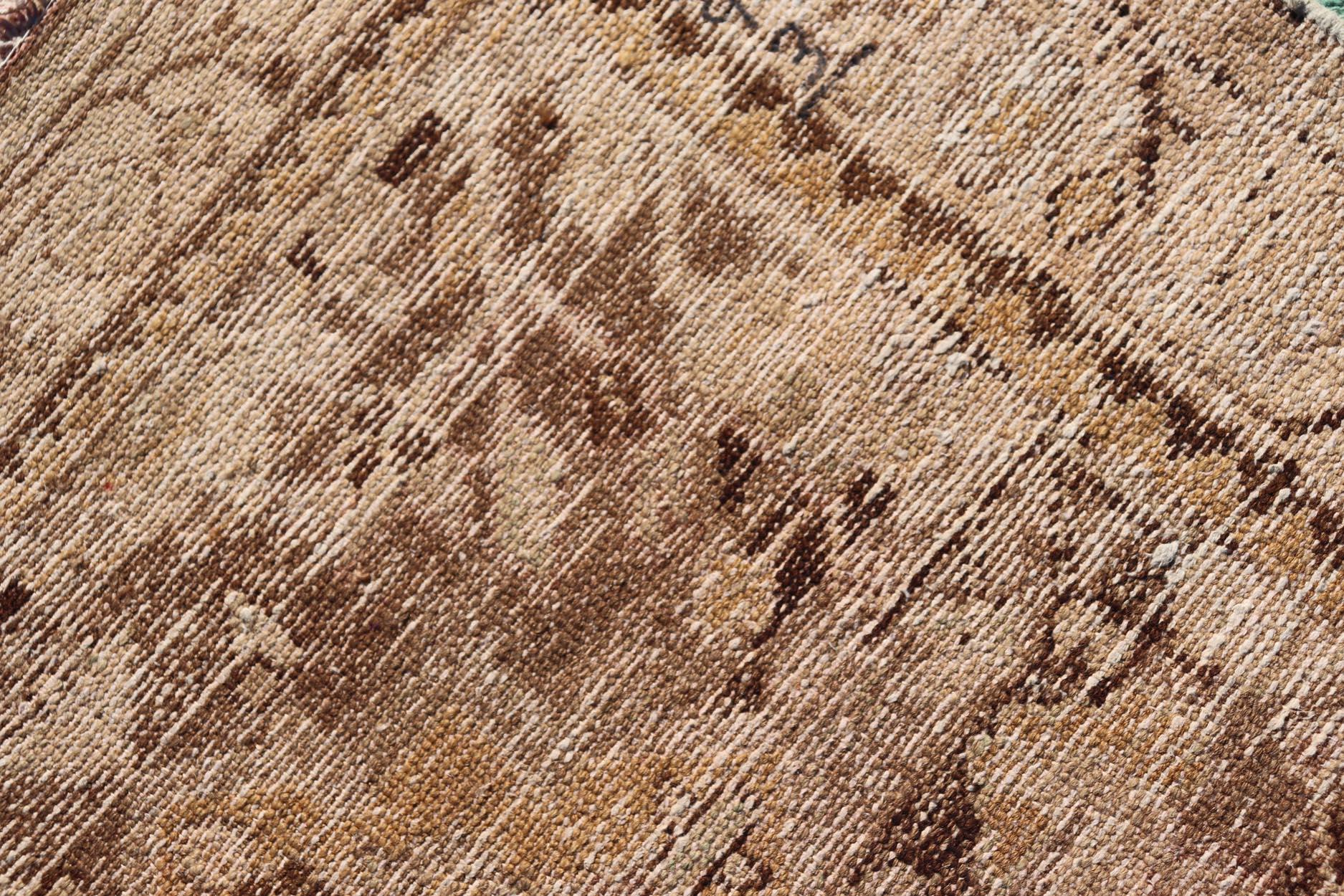 Persischer Vintage Hamadan-Läufer aus Persien  3' 5 x 9' 9 (20. Jahrhundert) im Angebot