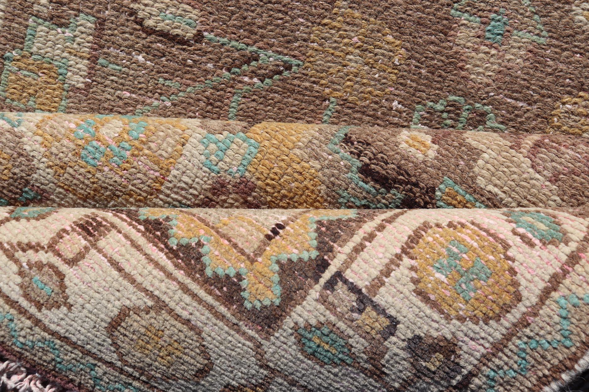 Persischer Vintage Hamadan-Läufer aus Persien  3' 5 x 9' 9 (Wolle) im Angebot