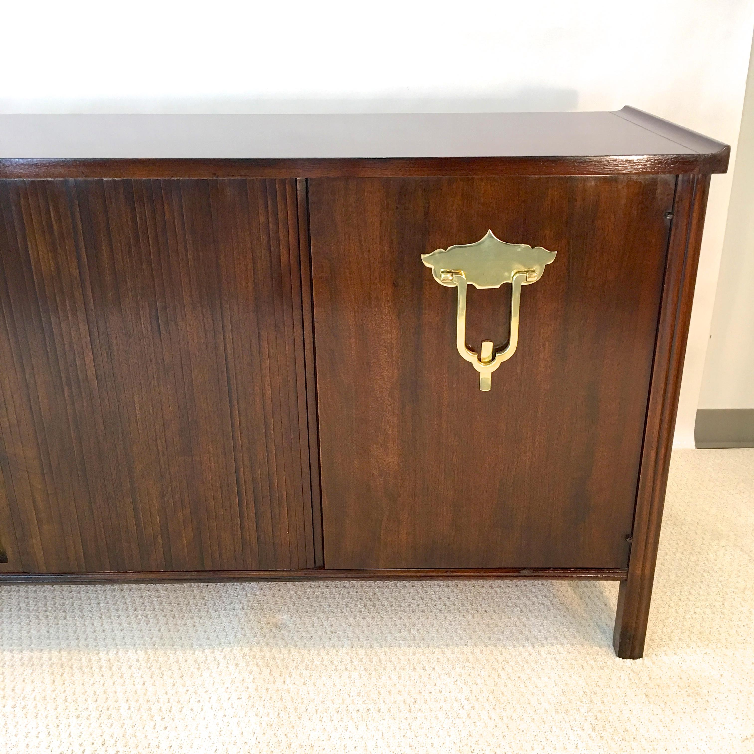 Mid-Century Modern Persian Walnut Dresser by Bert England for John Widdicomb For Sale