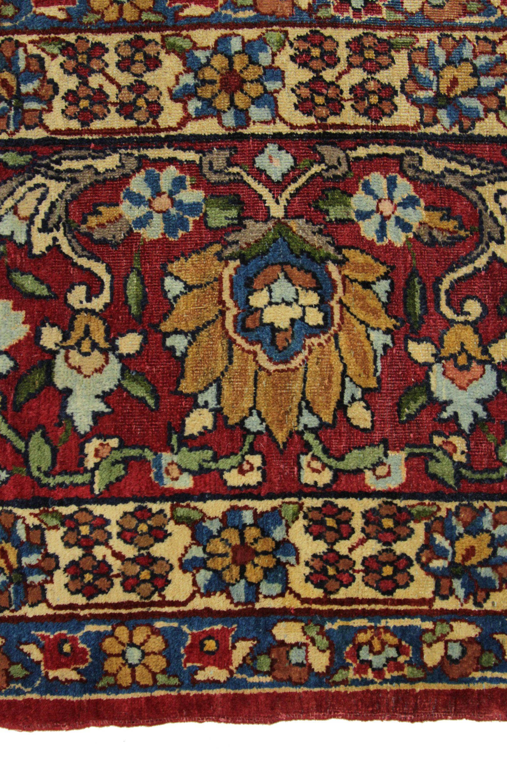 20th Century Persian Yazd Area Rugs Circa 1880 - 11639 For Sale