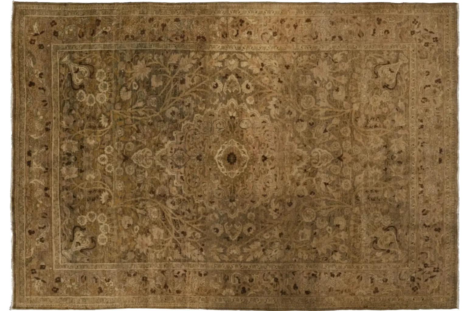 Tessuto a mano Tappeti persiani Zanjan Circa 1880 - 51950 in vendita
