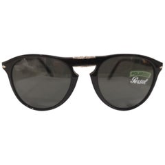 Used Persol Black polarized sunglasses NWOT 