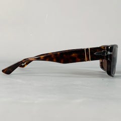 PERSOL Occhiali da sole polarizzati in acetato tartarugato marrone