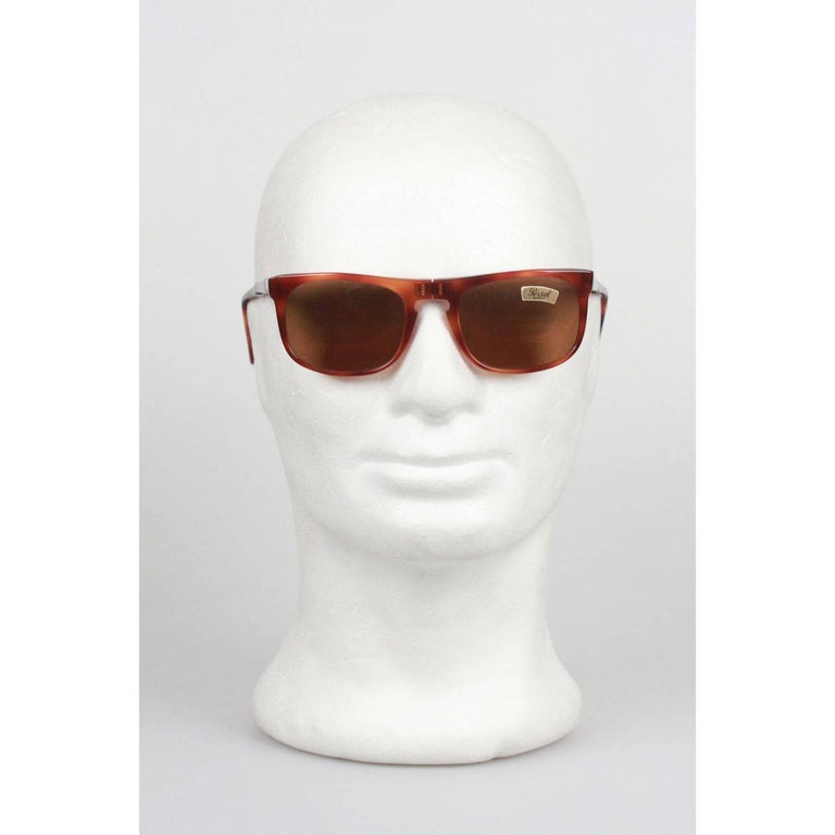 PERSOL Meflecto RATTI Vintage Folding 807 Legend Sunglasses 130mm NOS