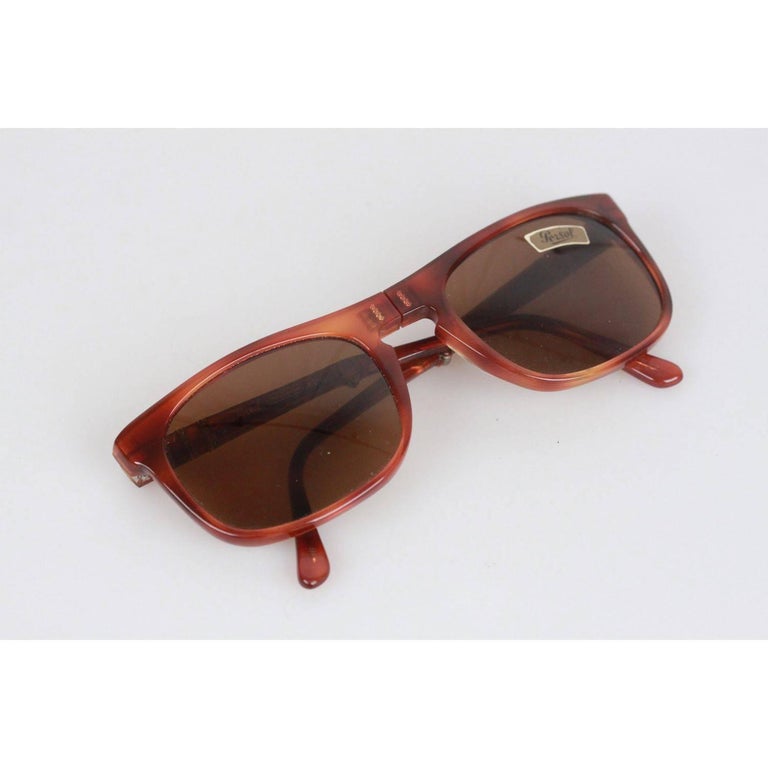 PERSOL Meflecto RATTI Vintage Folding 807 Legend Sunglasses 130mm NOS