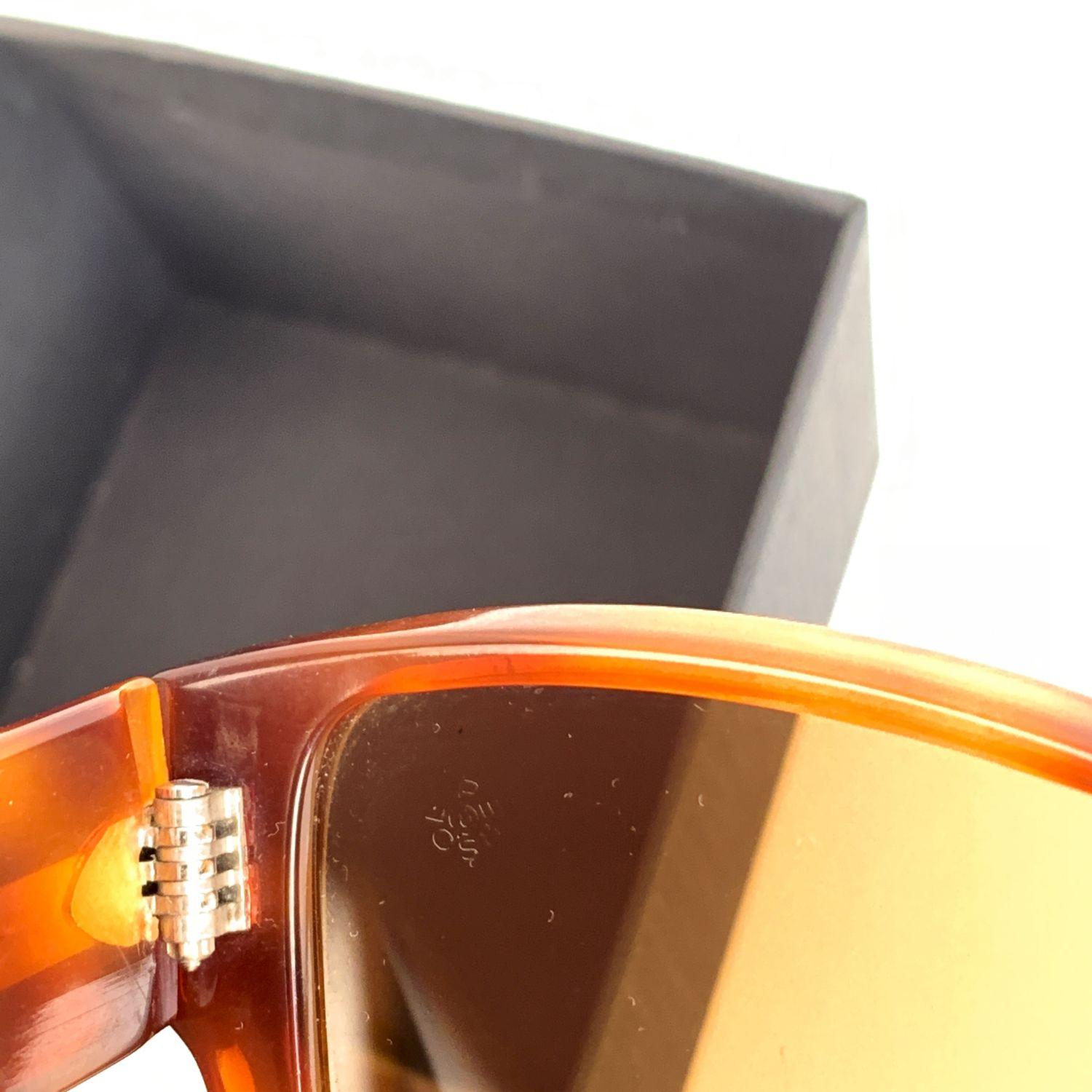 Brown Persol Meflecto Ratti Vintage Rare Mint Sunglasses Miami 69218 col 96