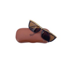 Persol Ratti Vintage Black and Gold PP505 Sunglasses 140mm