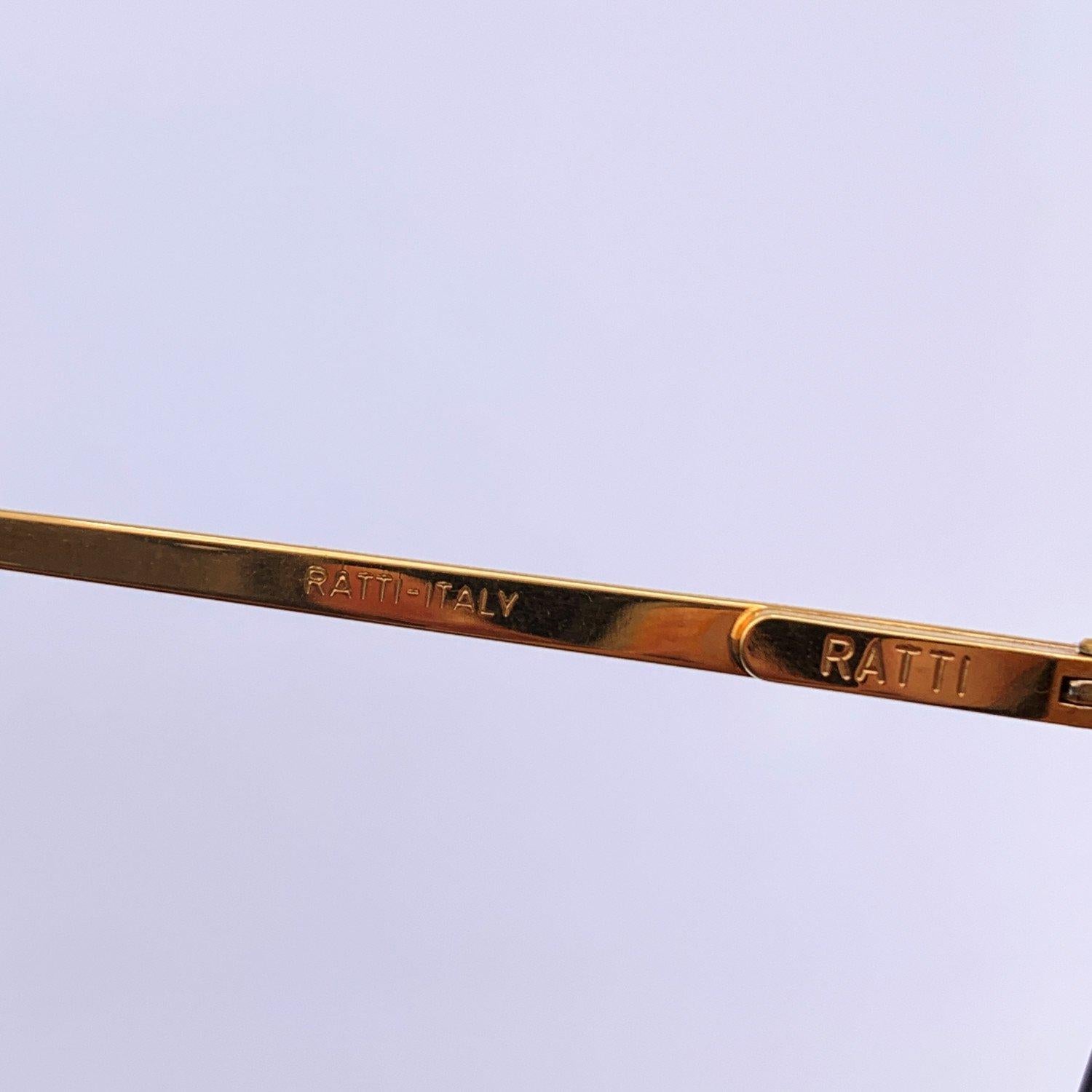 Persol Ratti - Lunettes de soleil vintage noires Cellor à 3 œillets, 130 mm Excellent état - En vente à Rome, Rome