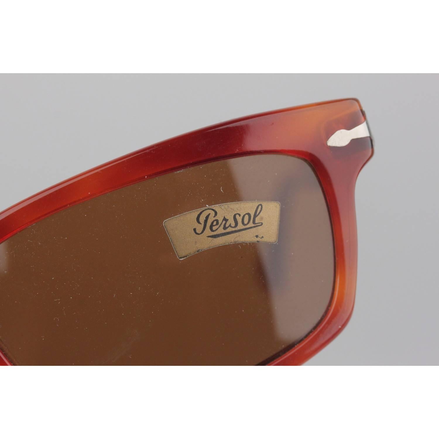 Women's or Men's Persol Ratti Vintage Brown Rare Sunglasses PP507 56-17mm