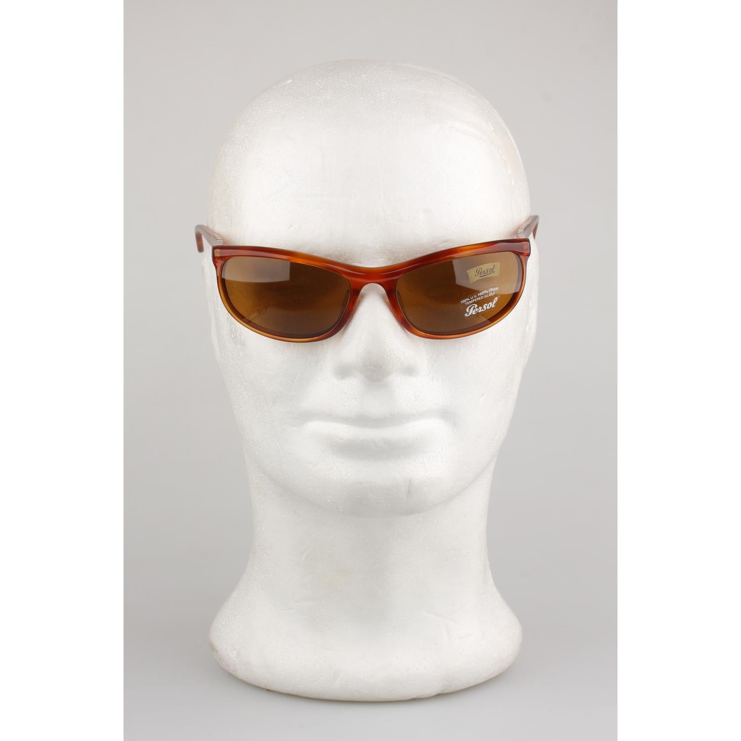 Persol Ratti Vintage Brown Sunglasses 58230 Terminator New Old Stock 1