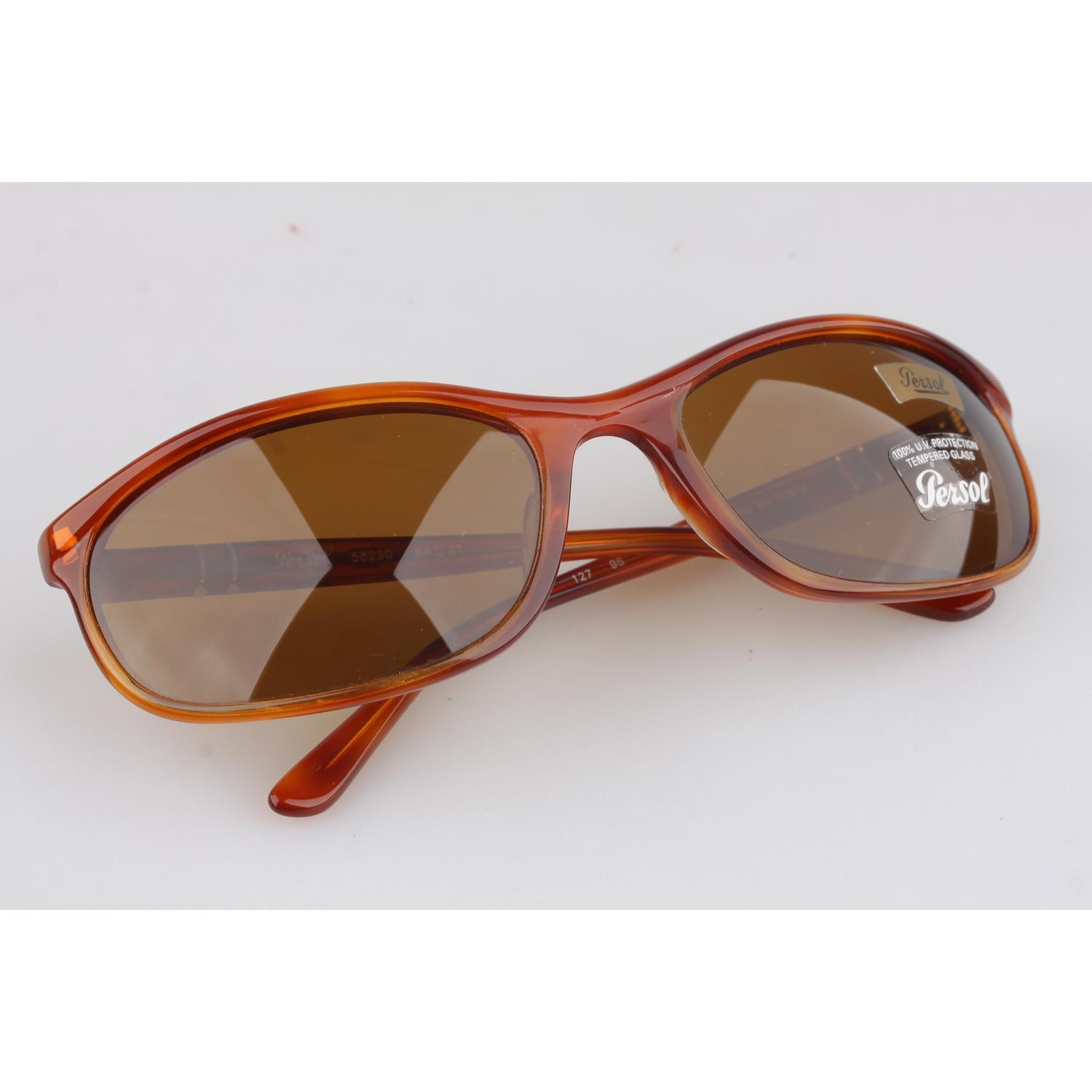 Persol Ratti Vintage Brown Sunglasses 58230 Terminator New Old Stock 2