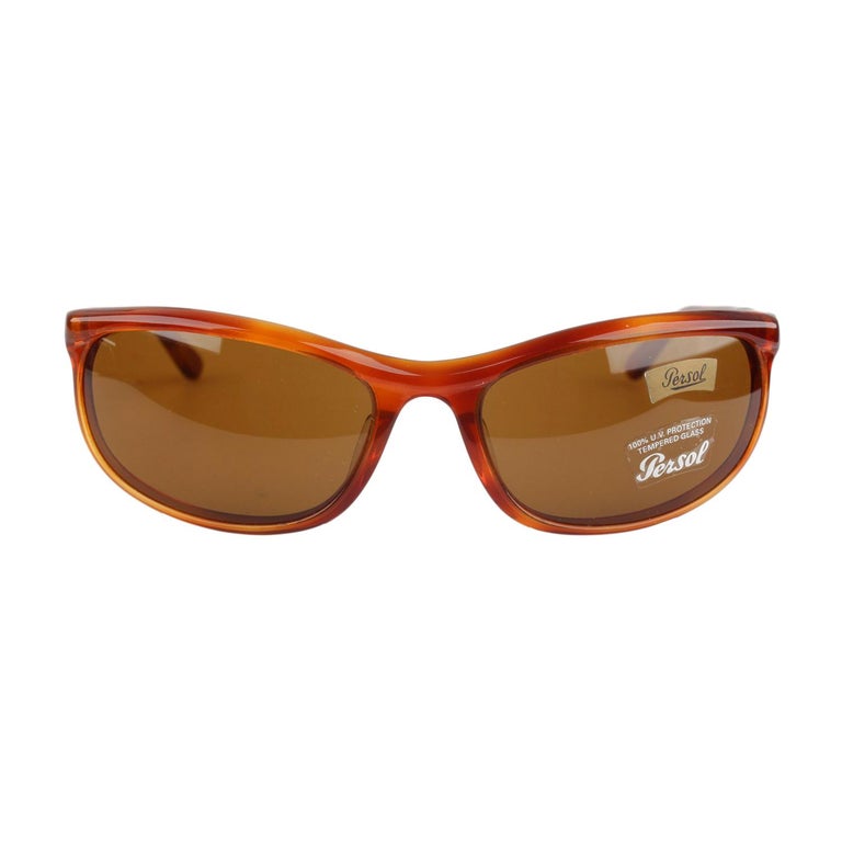 Persol Ratti Vintage Brown Sunglasses 58230 Terminator New Old