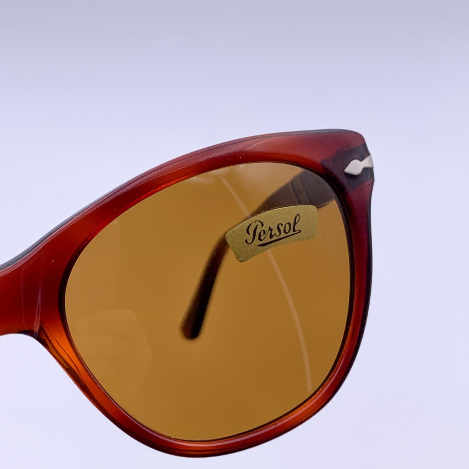 Persol Ratti Vintage Brown Sunglasses Mod. 69238 50/14 130mm In Excellent Condition In Rome, Rome
