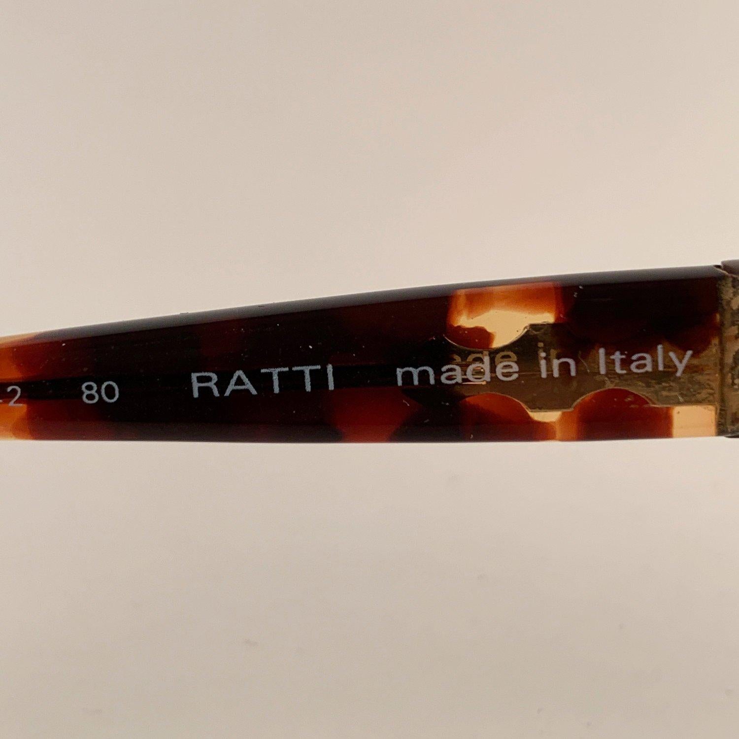Persol Ratti Vintage Sunglasses 801/52 Brown Tortoise 142 80 2