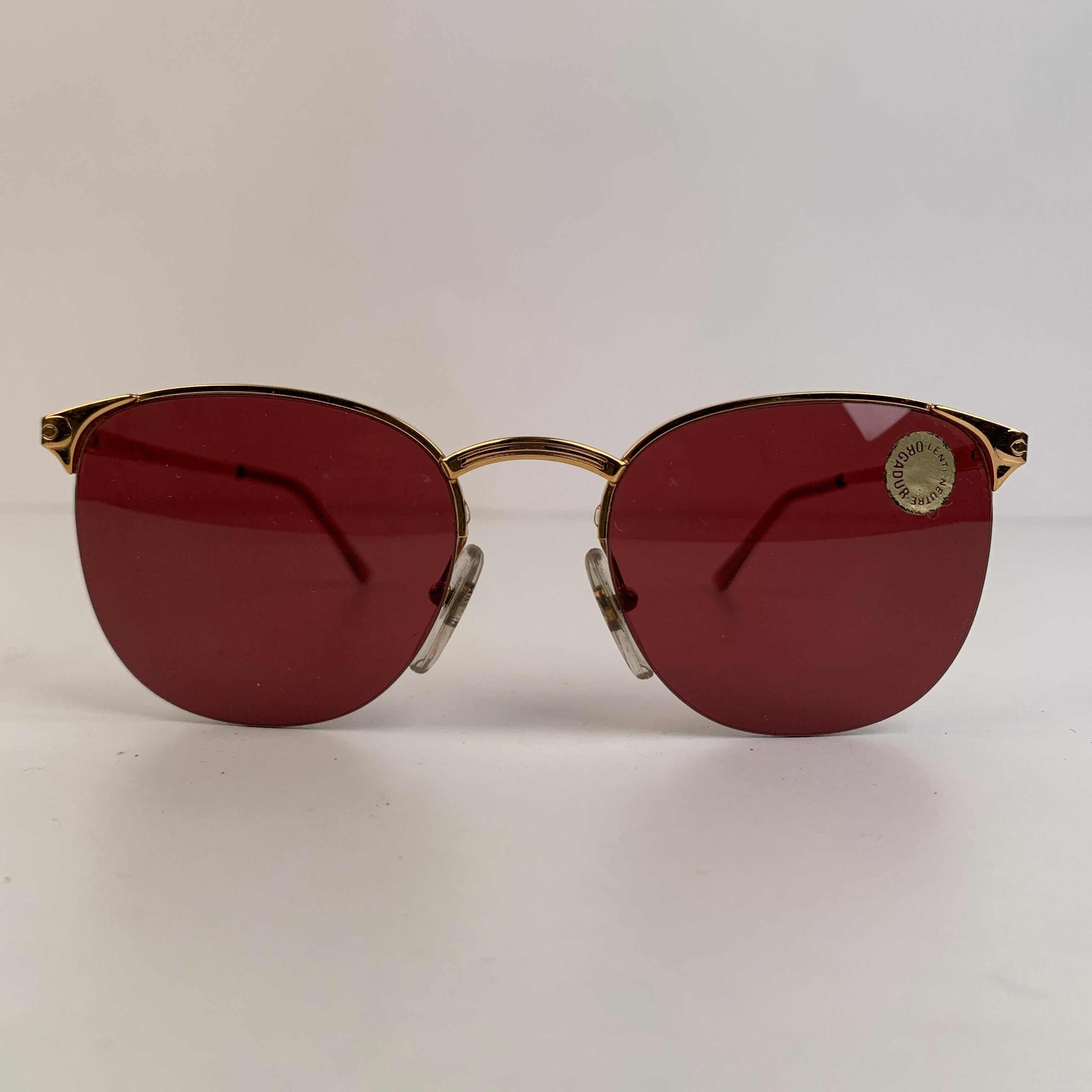 Brown Persol Ratti Vintage Unisex Rare Flex Mint Sunglasses Mod. Alcor
