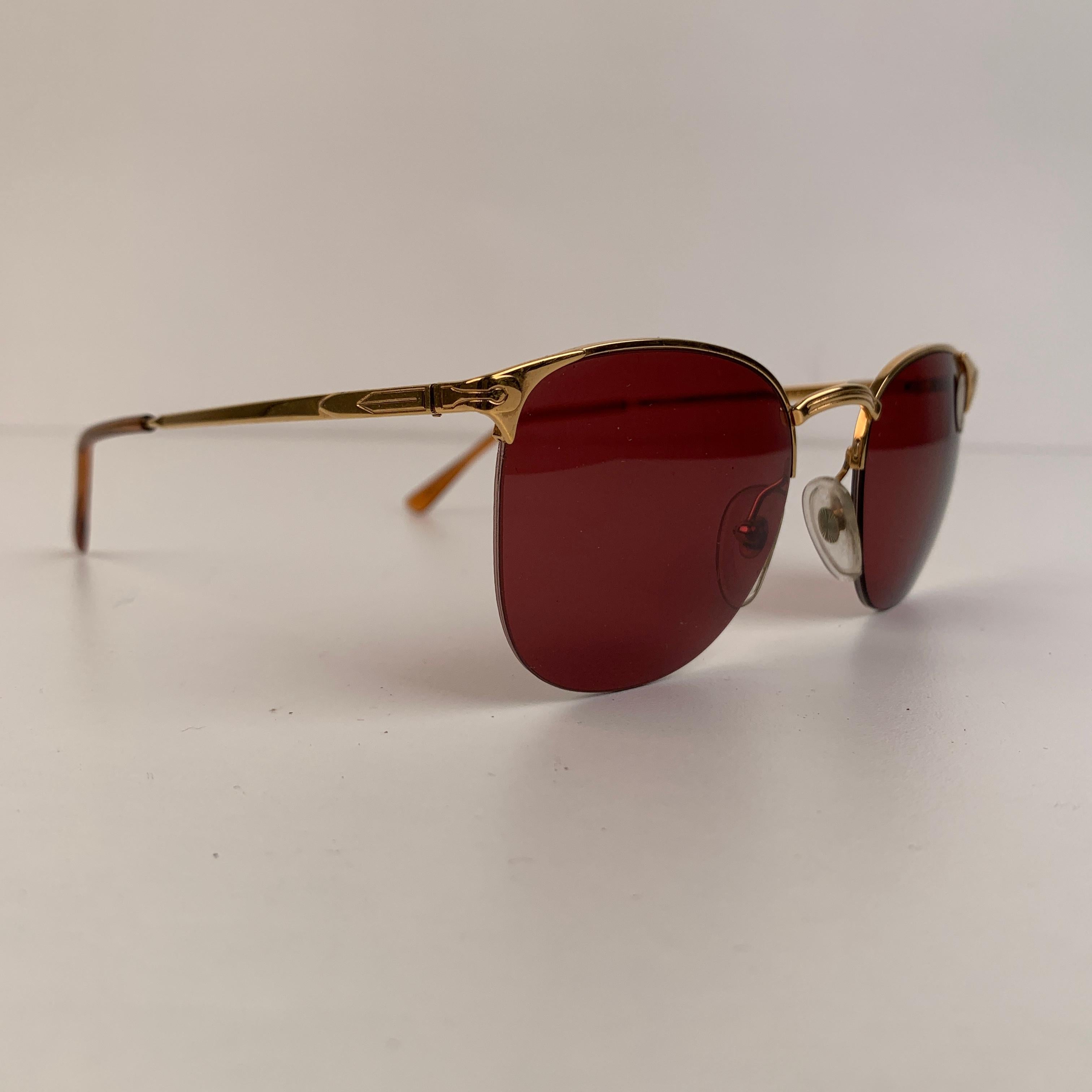 Persol Ratti Vintage Unisex Rare Flex Mint Sunglasses Mod. Alcor 1